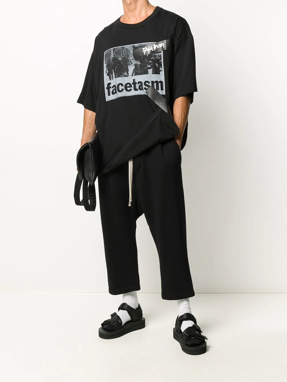 oversized logo print T-shirt - 2