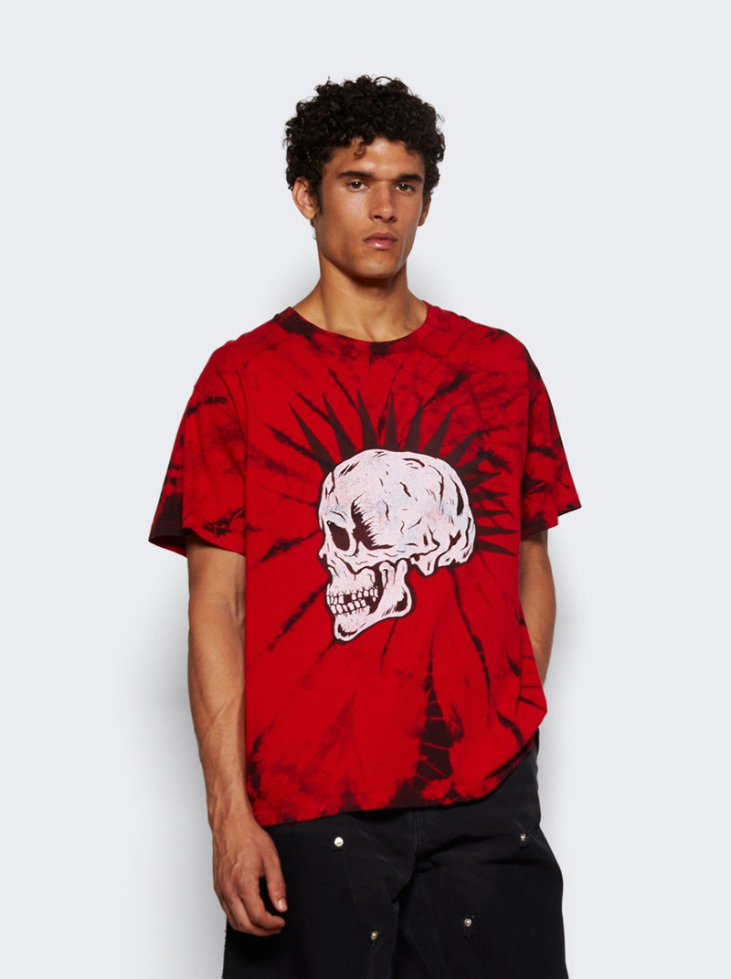 GALLERY DEPT. Exploited Tie Dye Tee Red Tie Dye outlook