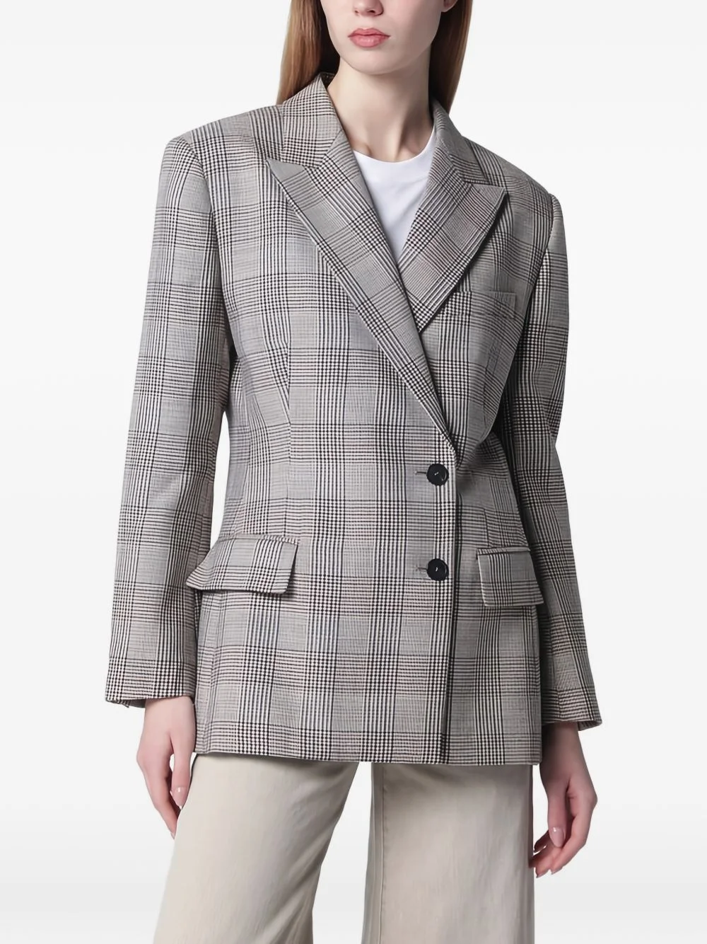 Aretha plaid blazer - 1