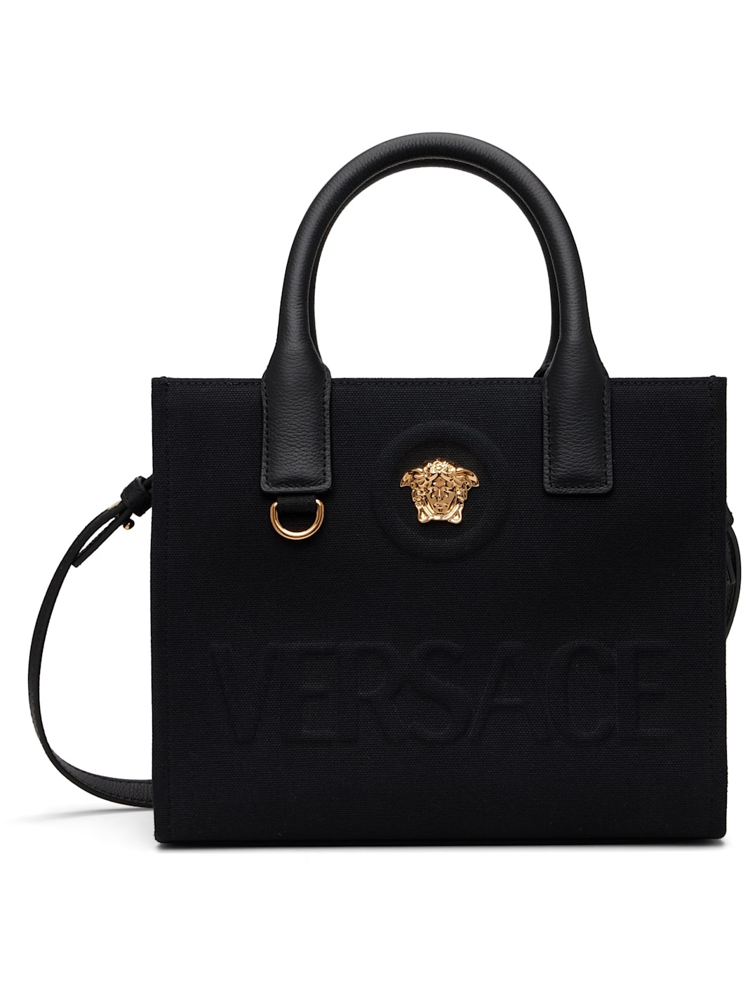 Black 'La Medusa' Mini Bag - 1