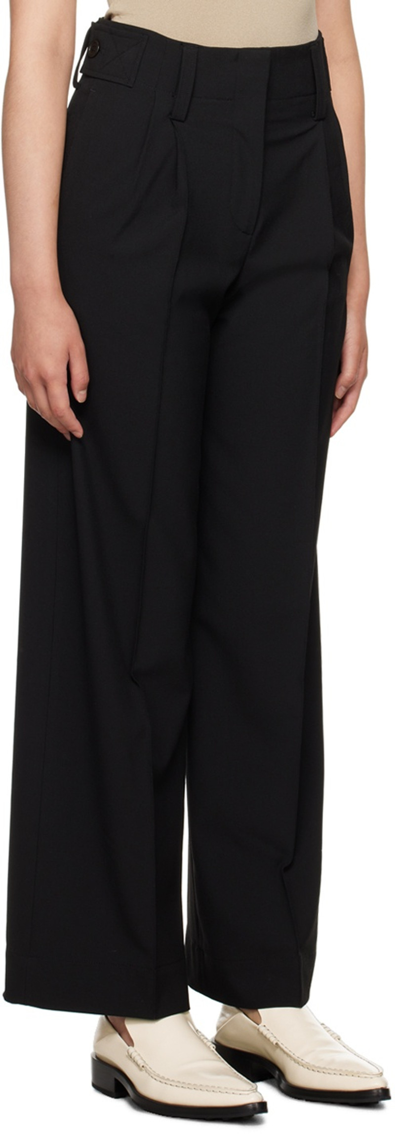 beaufille Black Ulla Trousers outlook