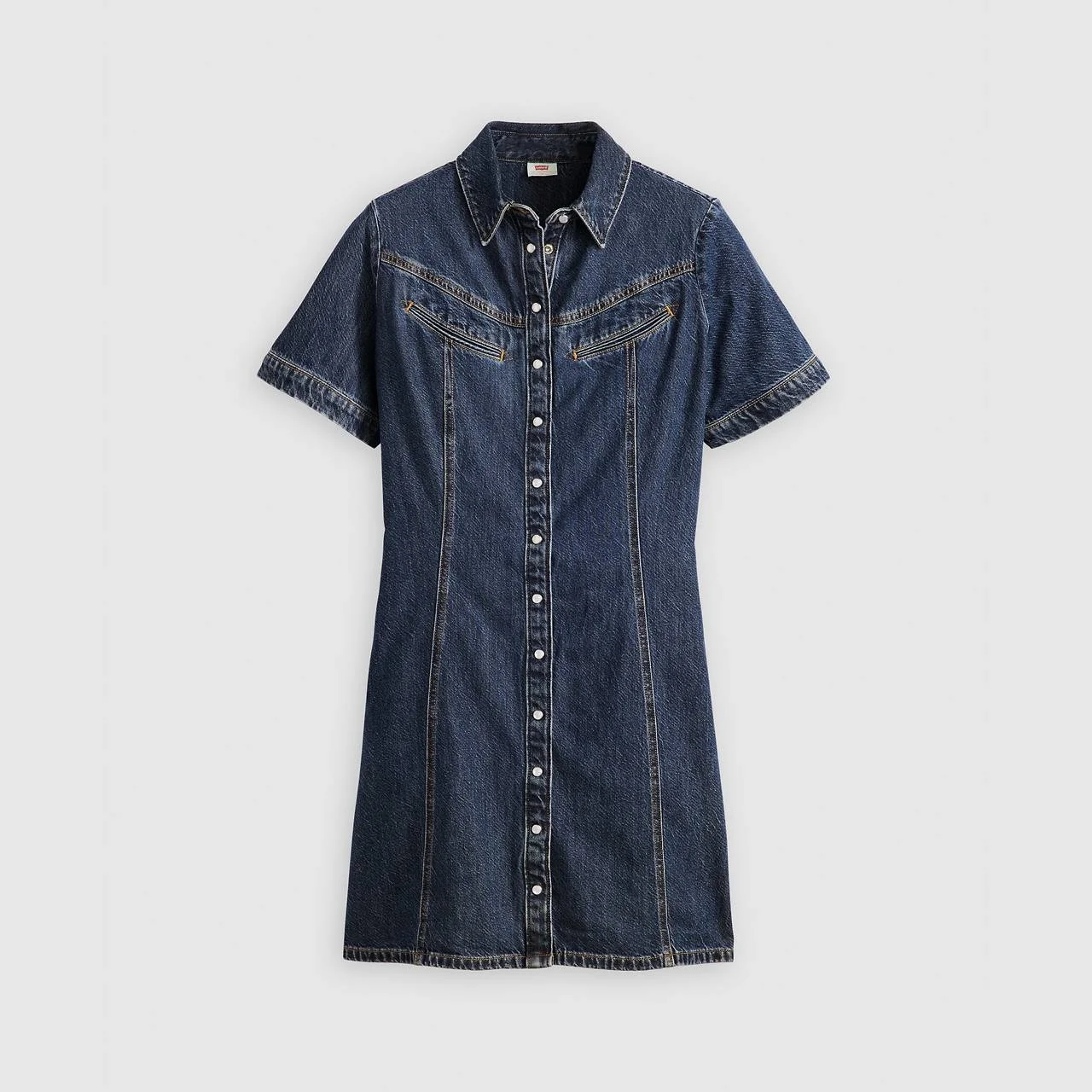 RINOA DENIM DRESS - 1