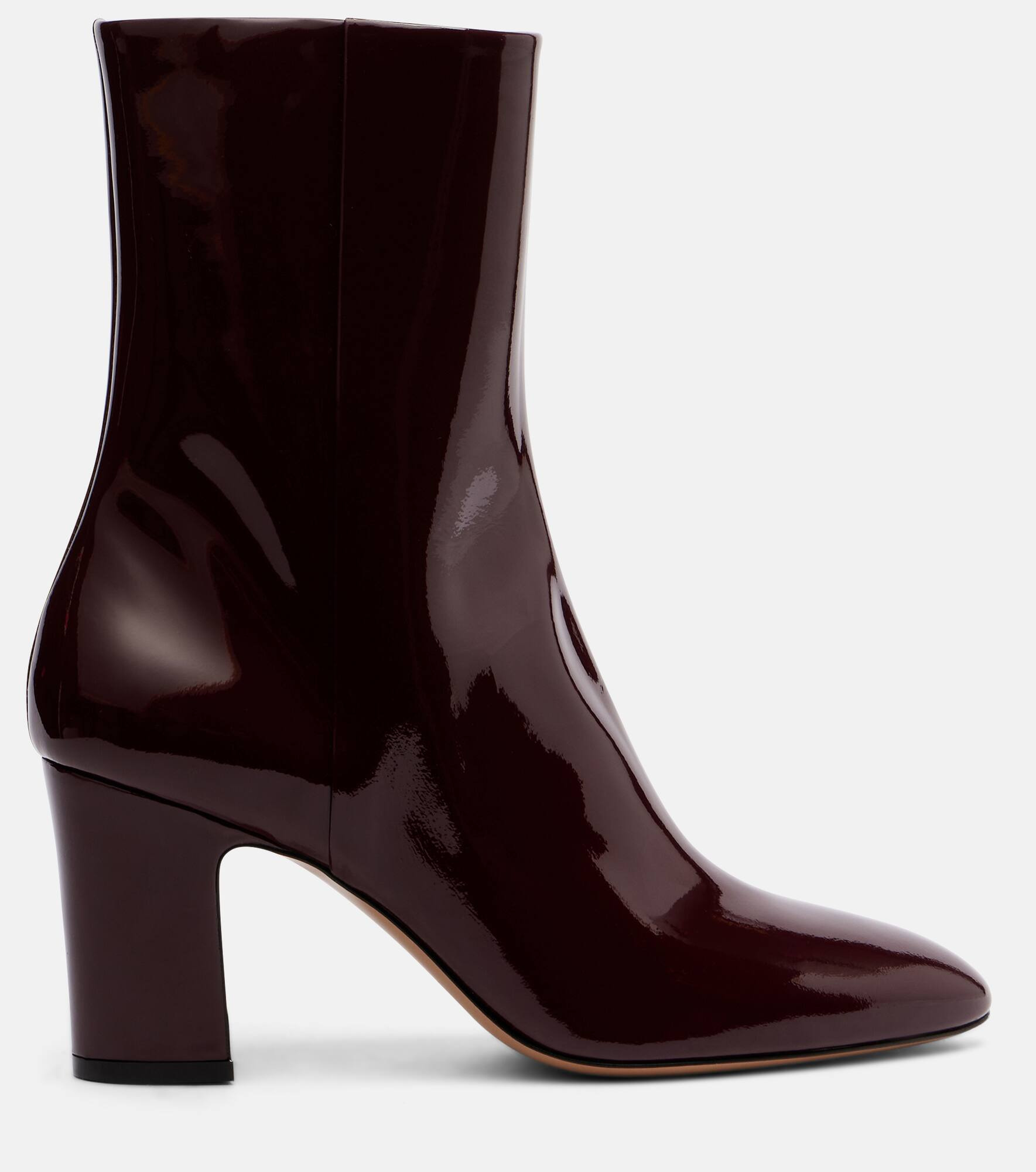 Lavinia 75 patent leather ankle boots - 4