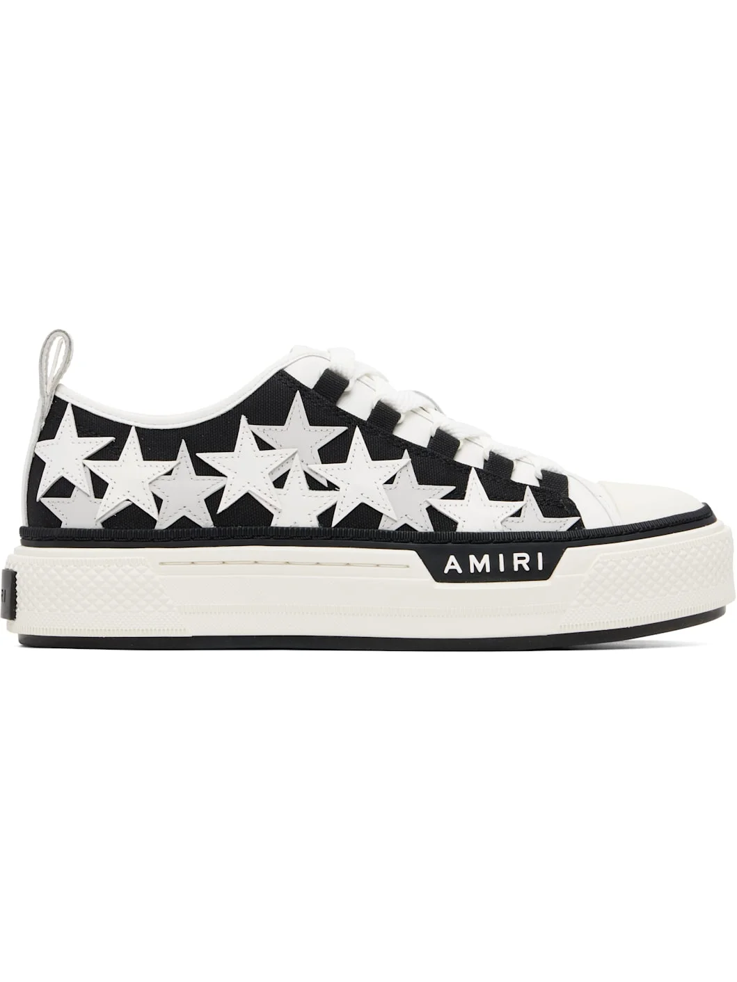 Black Stars Court Low Sneakers - 1