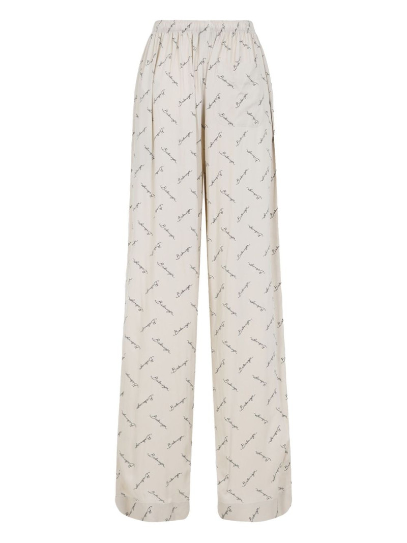 BALENCIAGA printed palazzo pants outlook