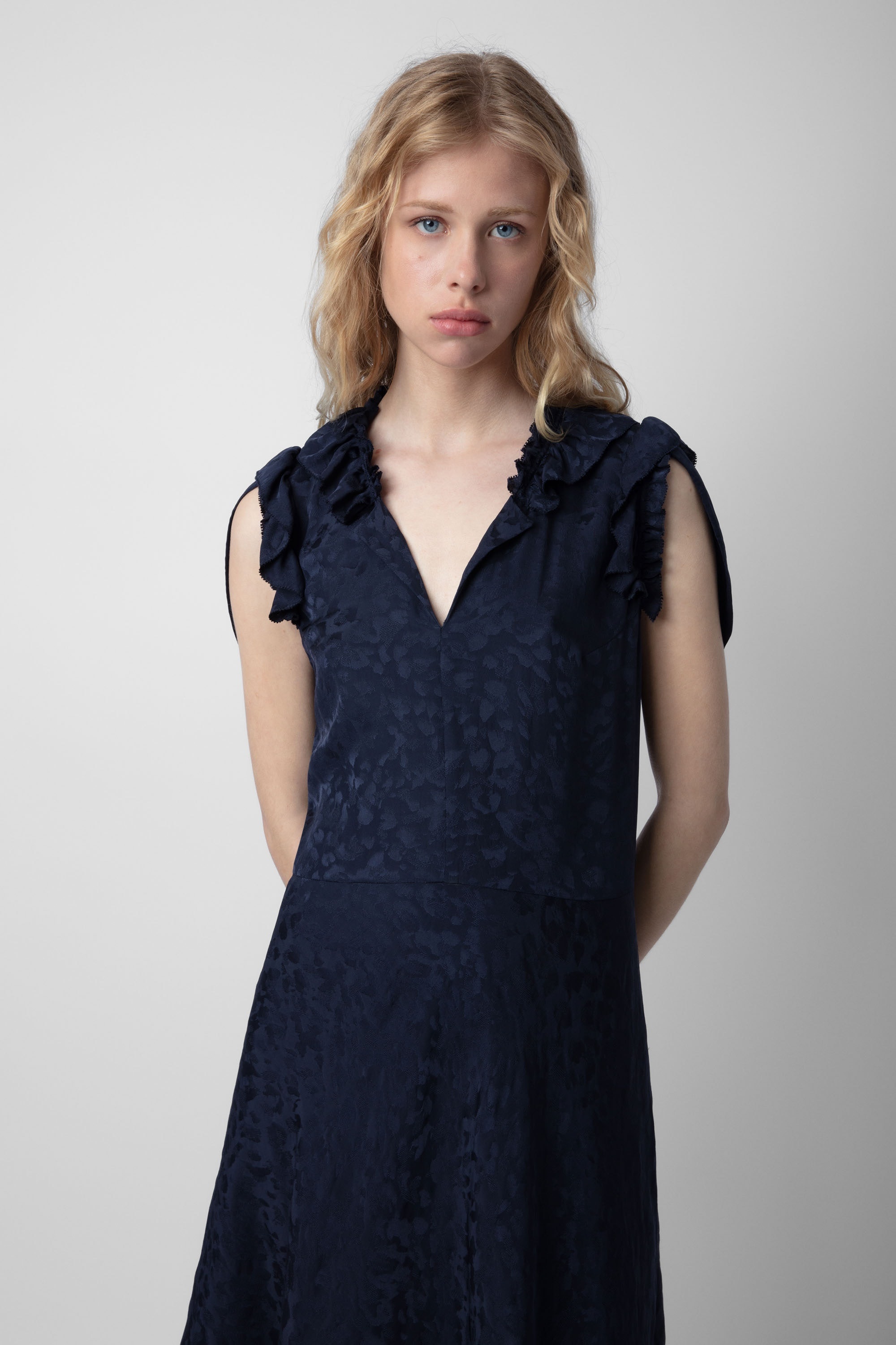 Roberty Jacquard Leopard Dress - 3