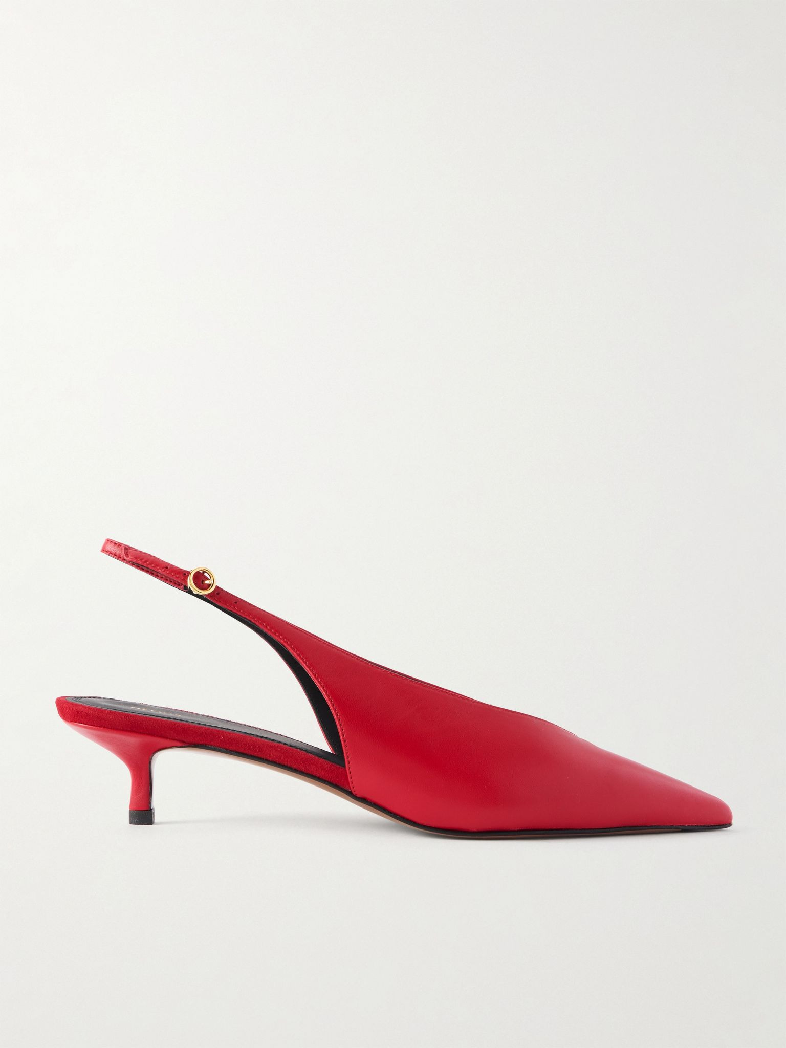 Diske leather slingback pumps Red - 1