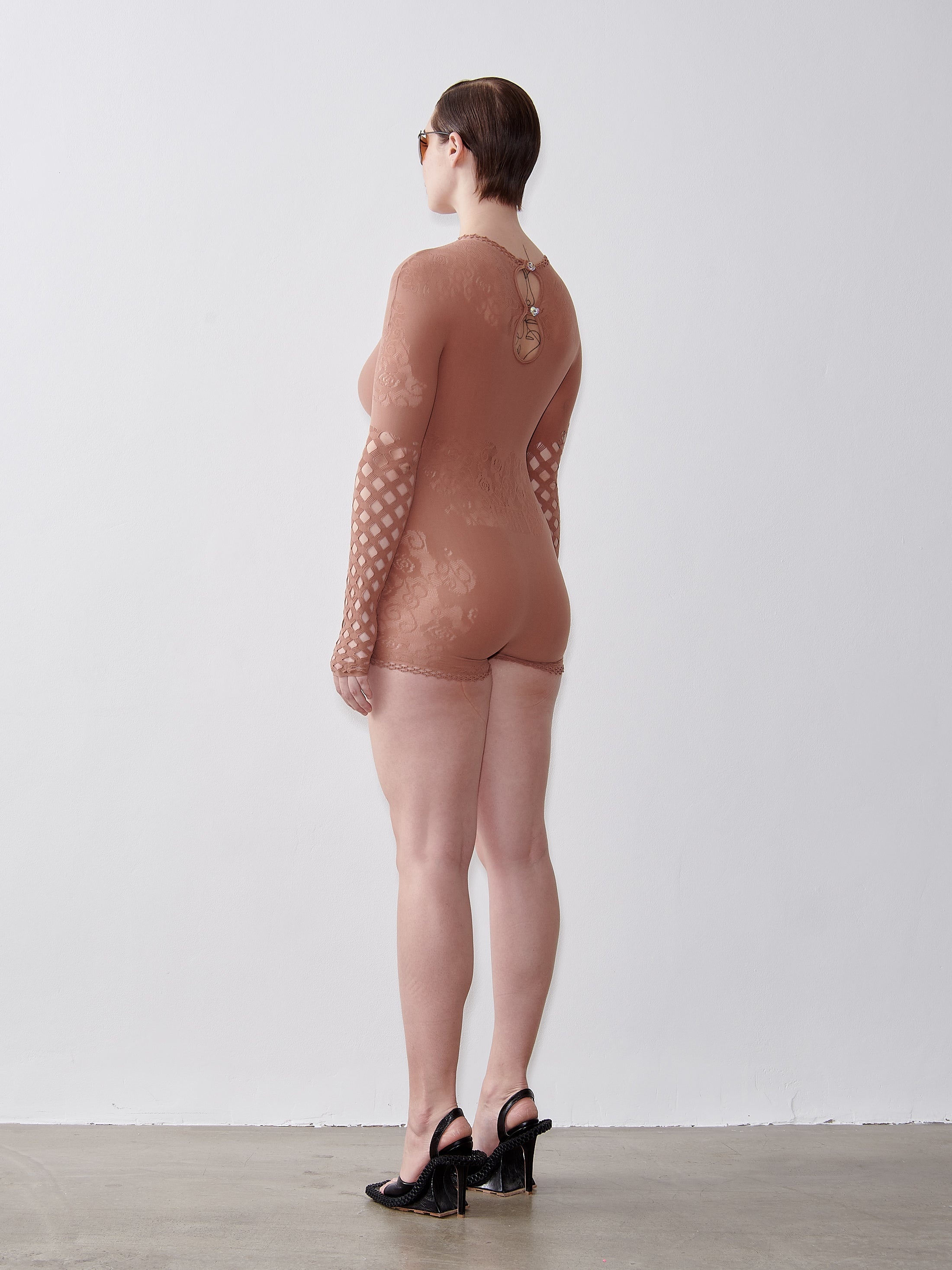 RIVER PLAYSUIT LATTE - 3