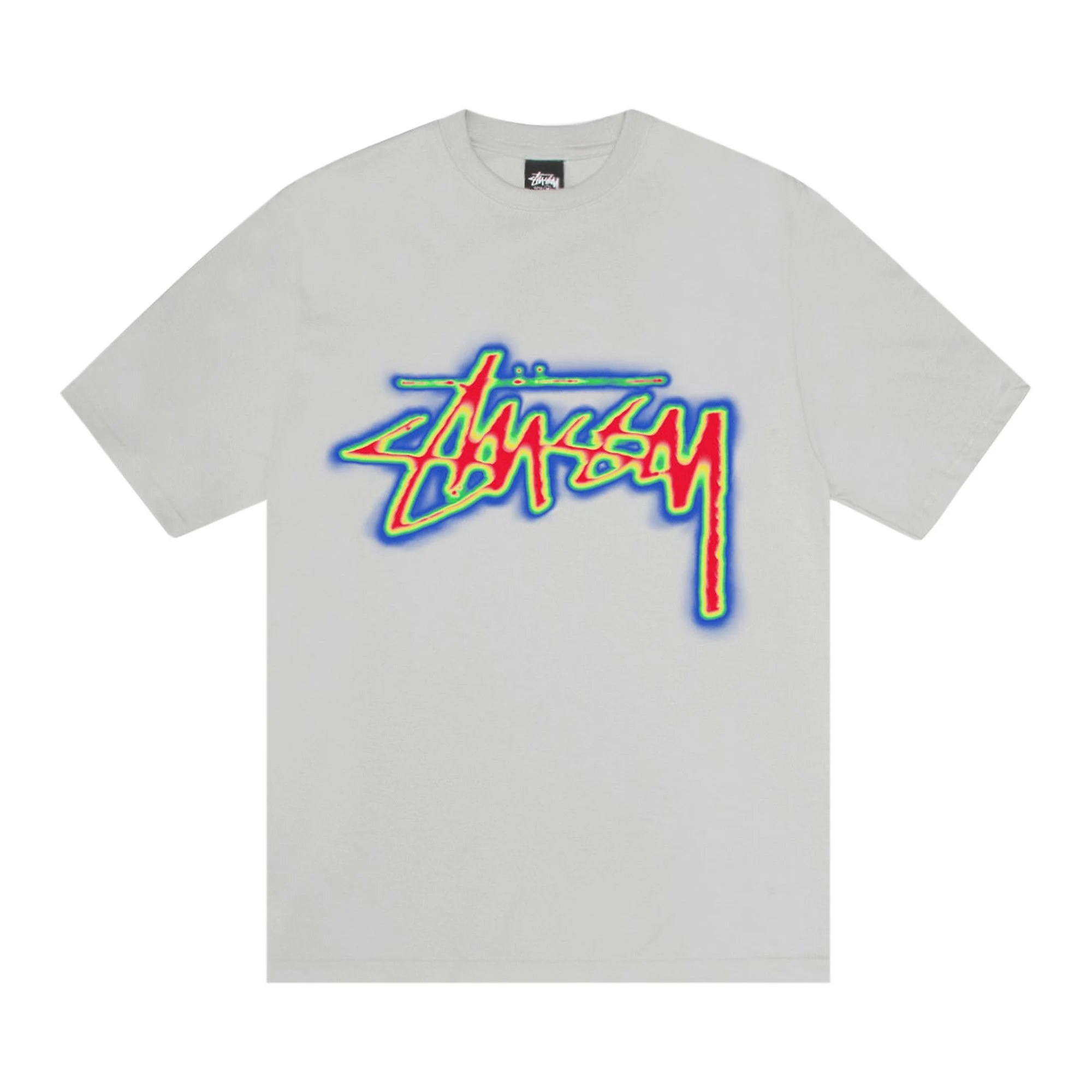 Stussy Thermal Stock Tee 'Fog' - 1