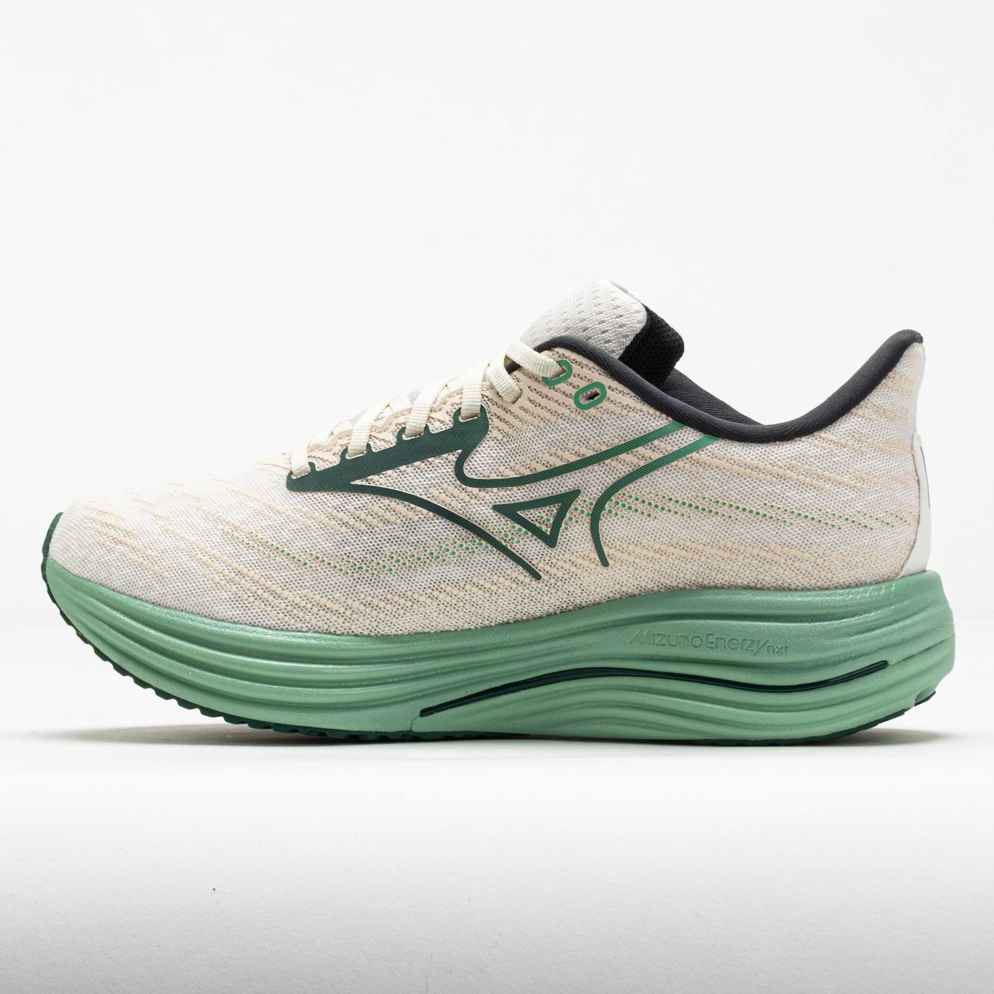 Mizuno Wave Rider 29 Men's White/Bistro Green - 2