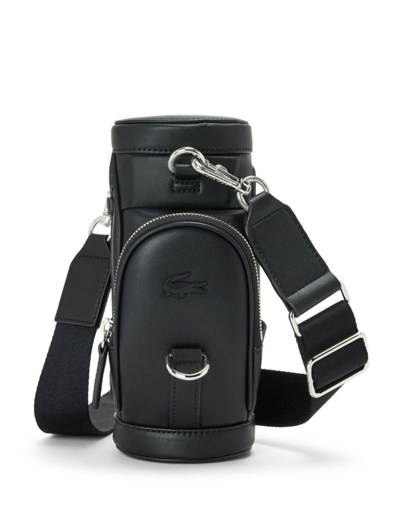 alligator logo plaque shoulder bag 1