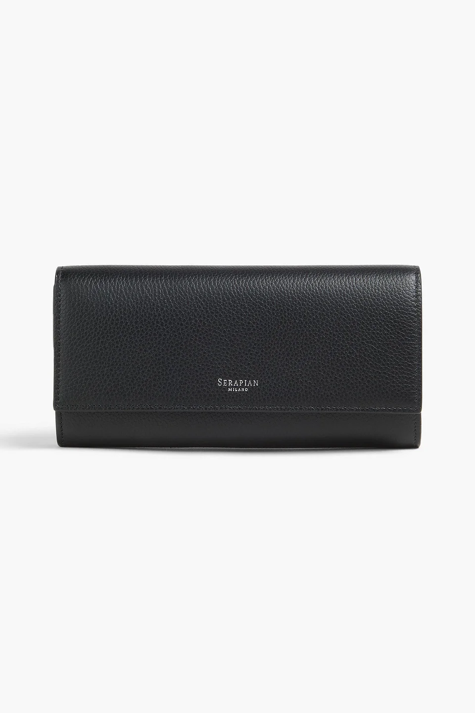 Pebbled-leather continental wallet - 1