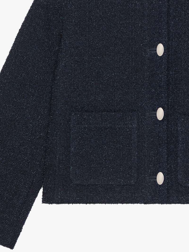 JACKET IN CURLY DENIM 5