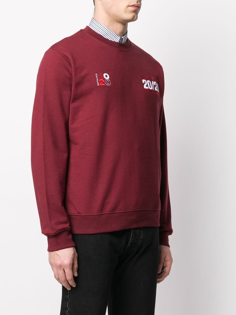embroidered logo jumper 3