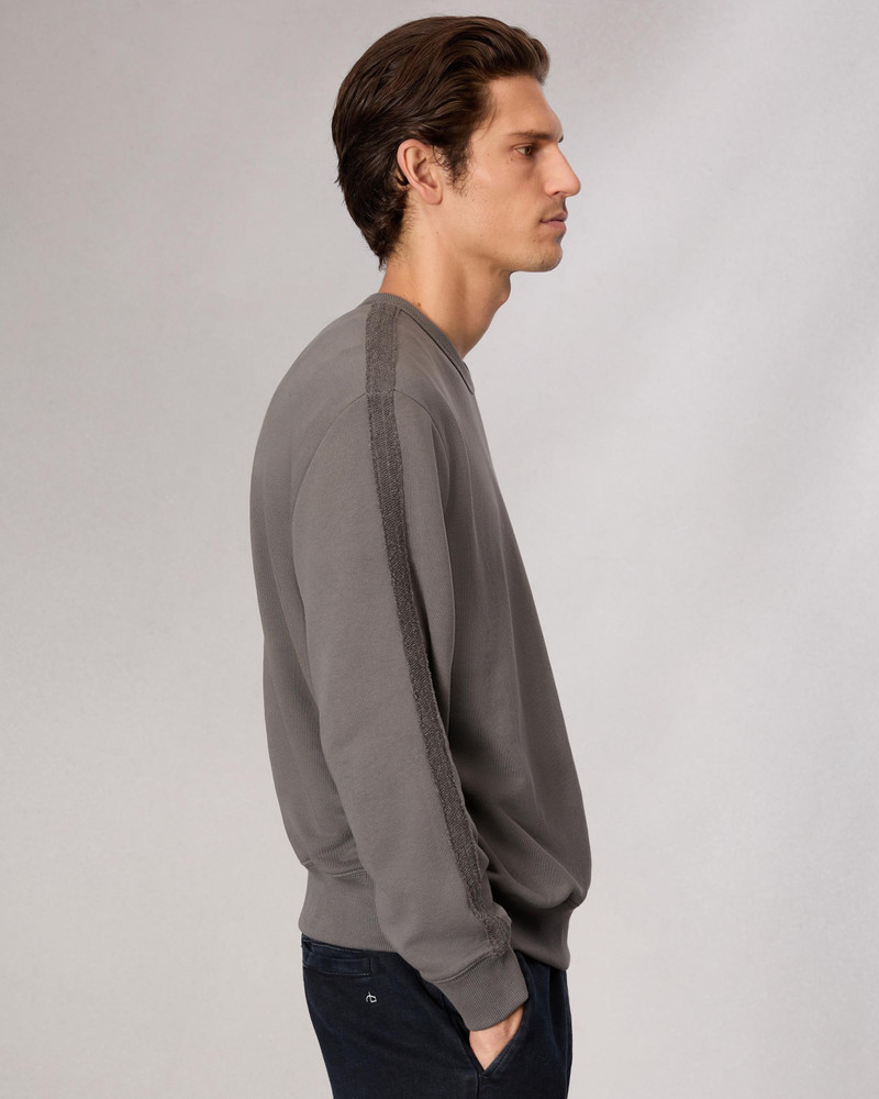 Raw-Edge Cotton Sweatshirt 4