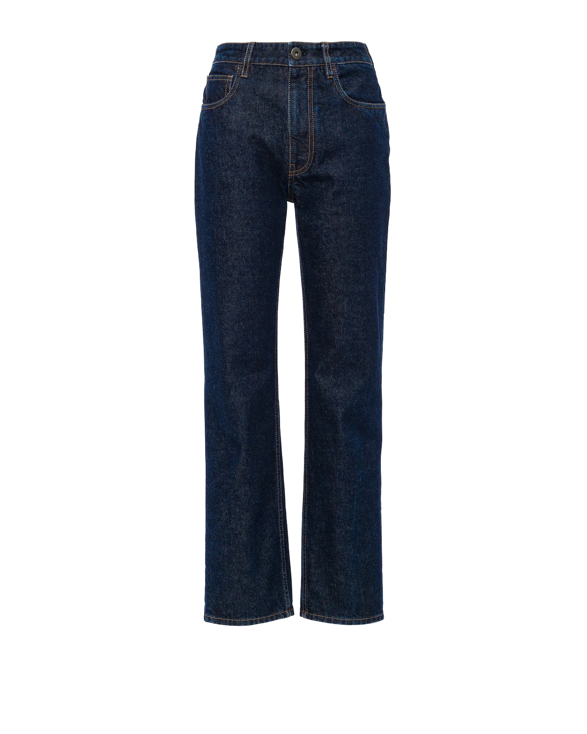 Indigo denim five-pocket jeans - 1