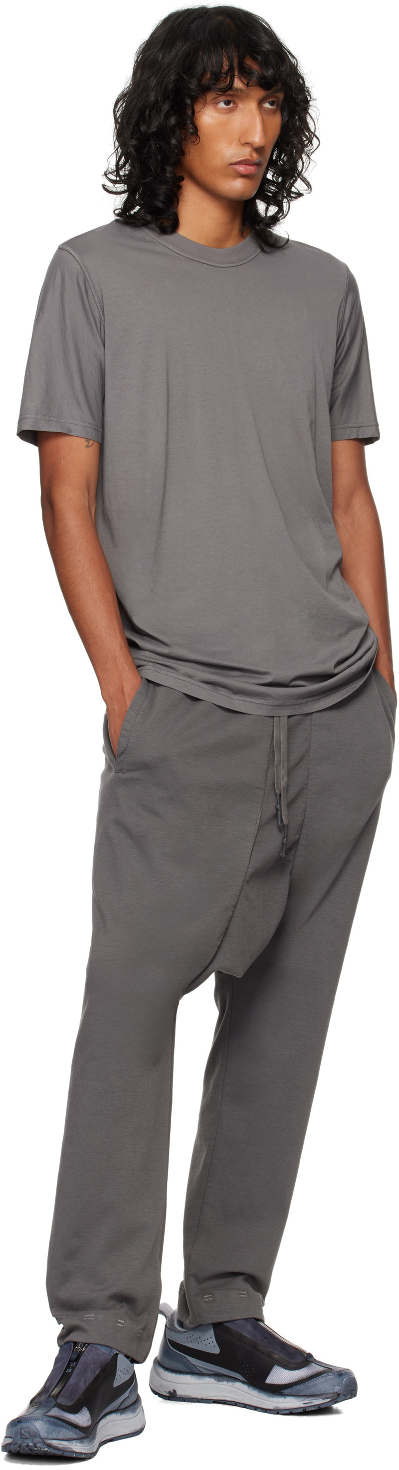 Black & Gray Salomon Edition Bamba 2 Low V2 Sneakers 5