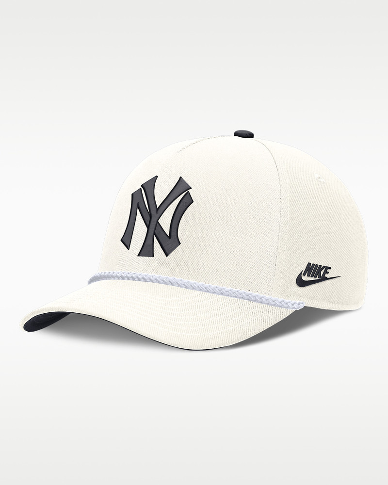 New York Yankees 1927 Cooperstown Rise Men's Nike MLB Structured Adjustable Hat 1