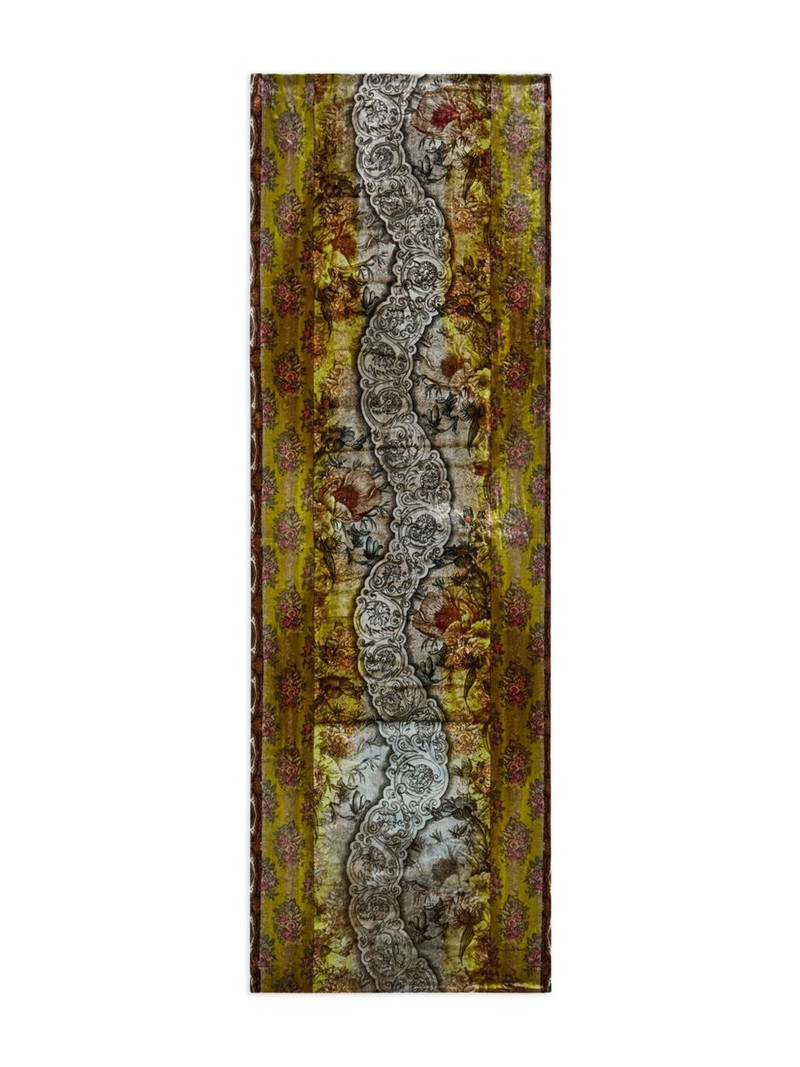 Pierre-Louis Mascia floral-pattern scarf outlook