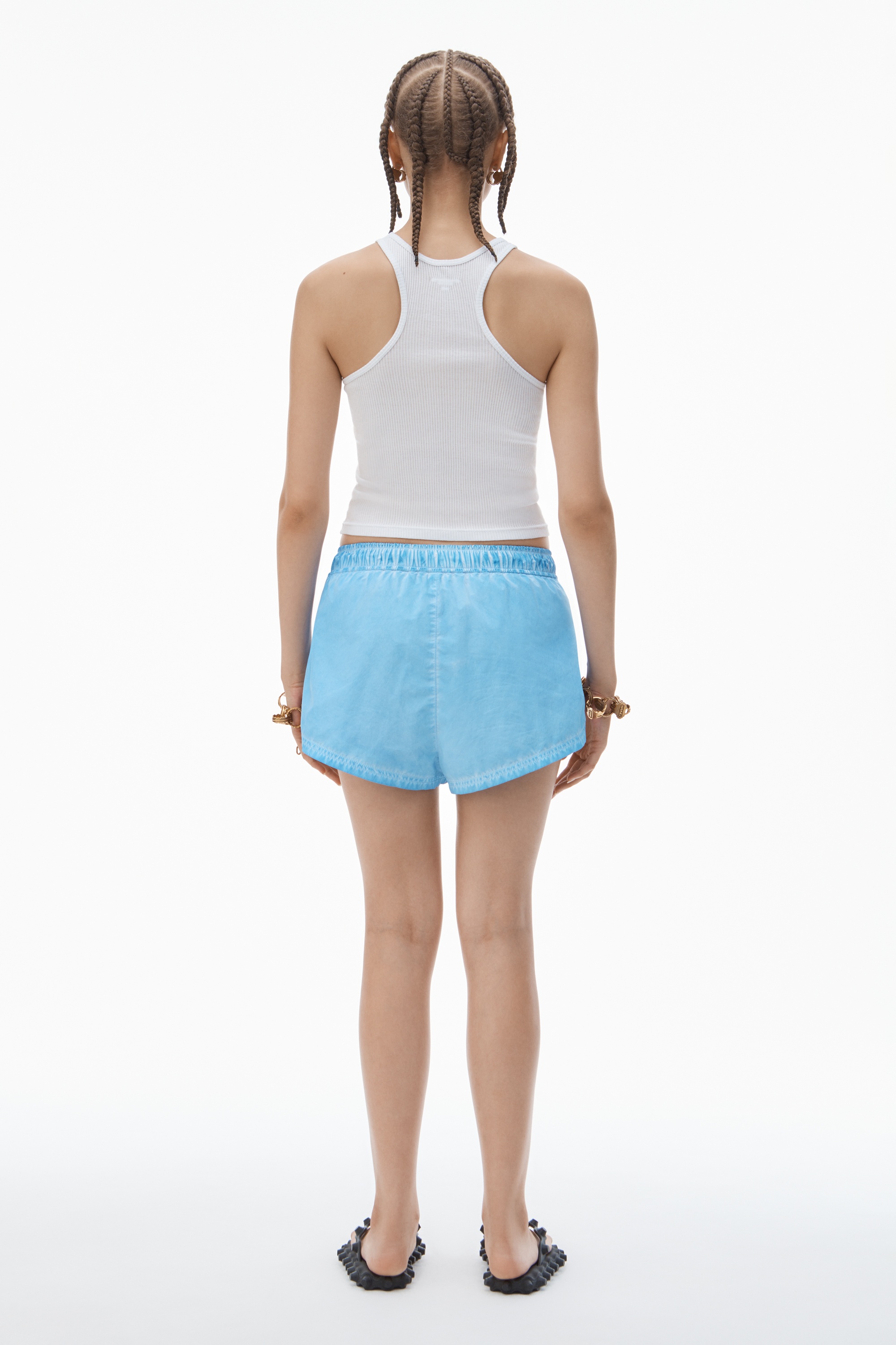Ruched Track Short - 4