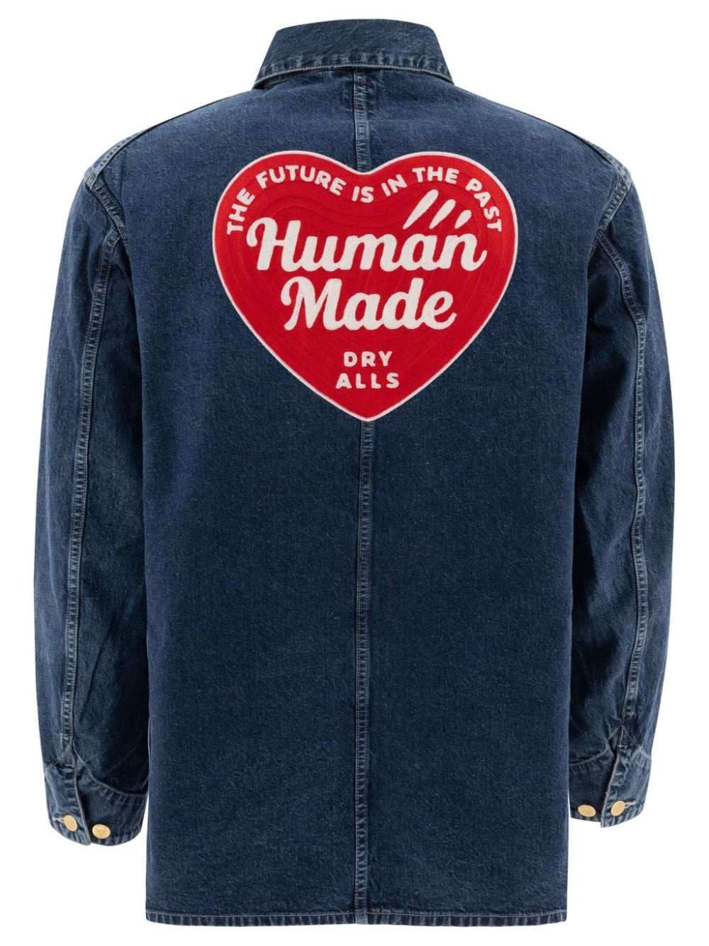logo-patch jacket - 2