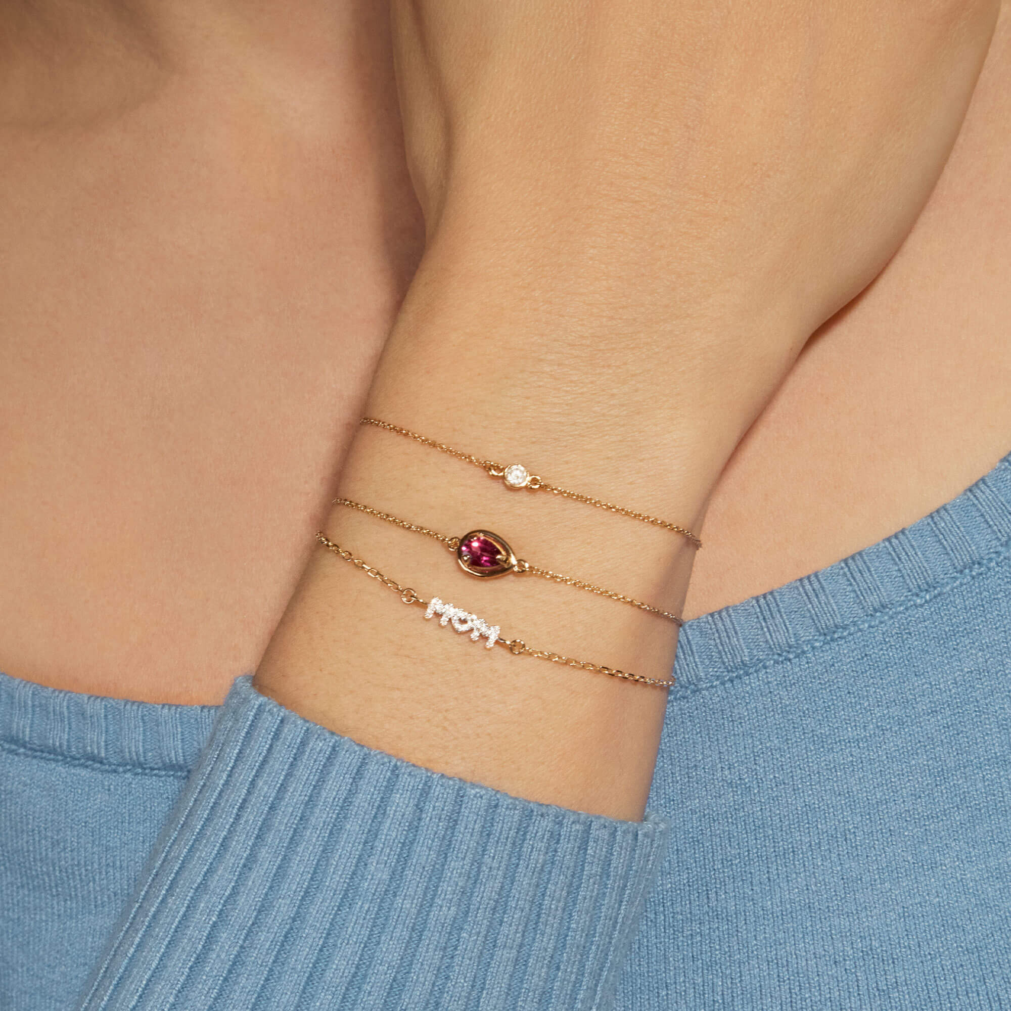 Heart, Mom Bracelet - 4