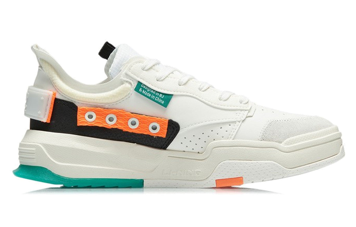 (WMNS) Li-Ning Geek 'White Black Green' AGCR154-1 - 2