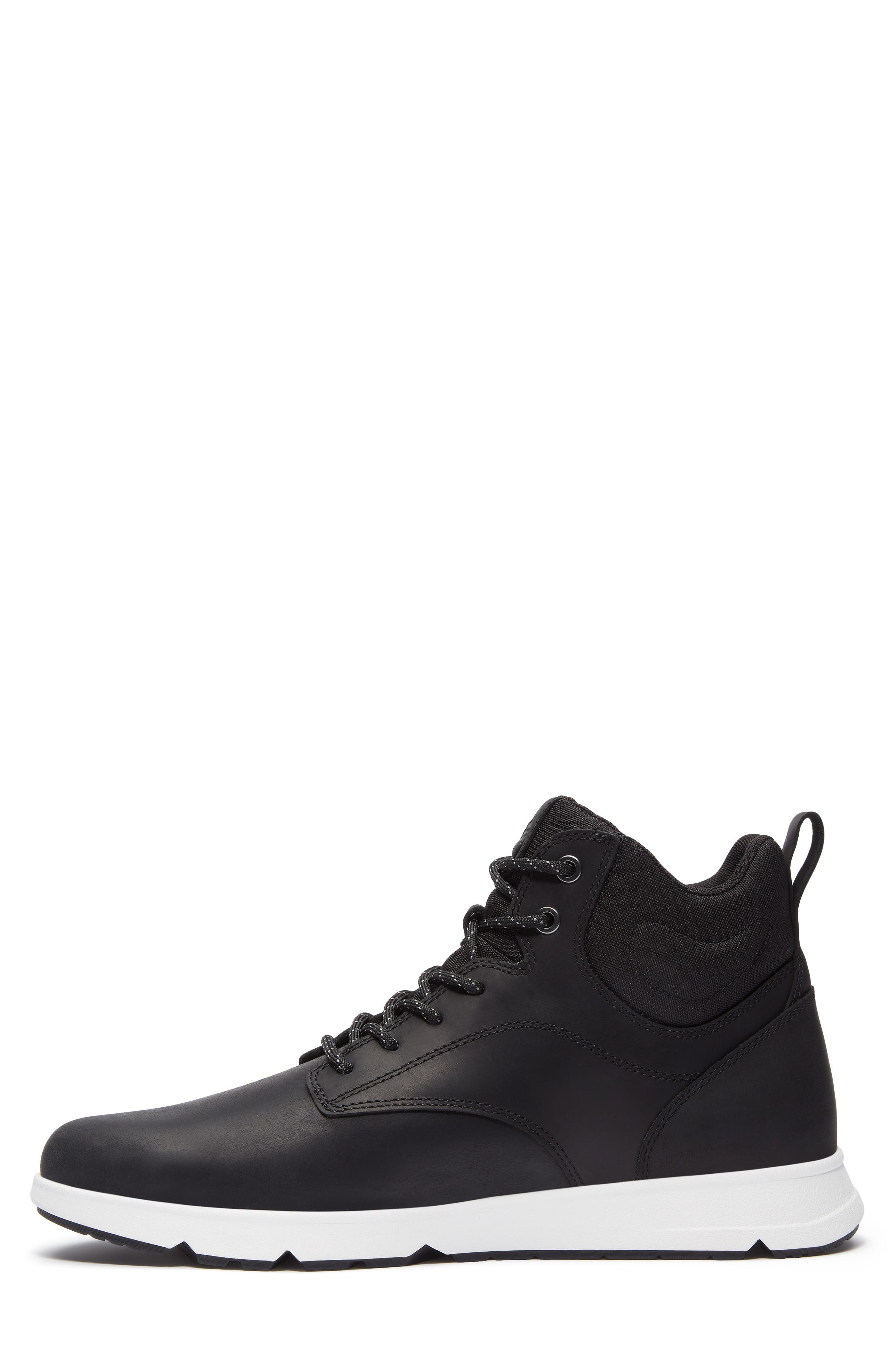 Timberland Parker Street High Top Sneaker in Black Full Grain at Nordstrom - 9