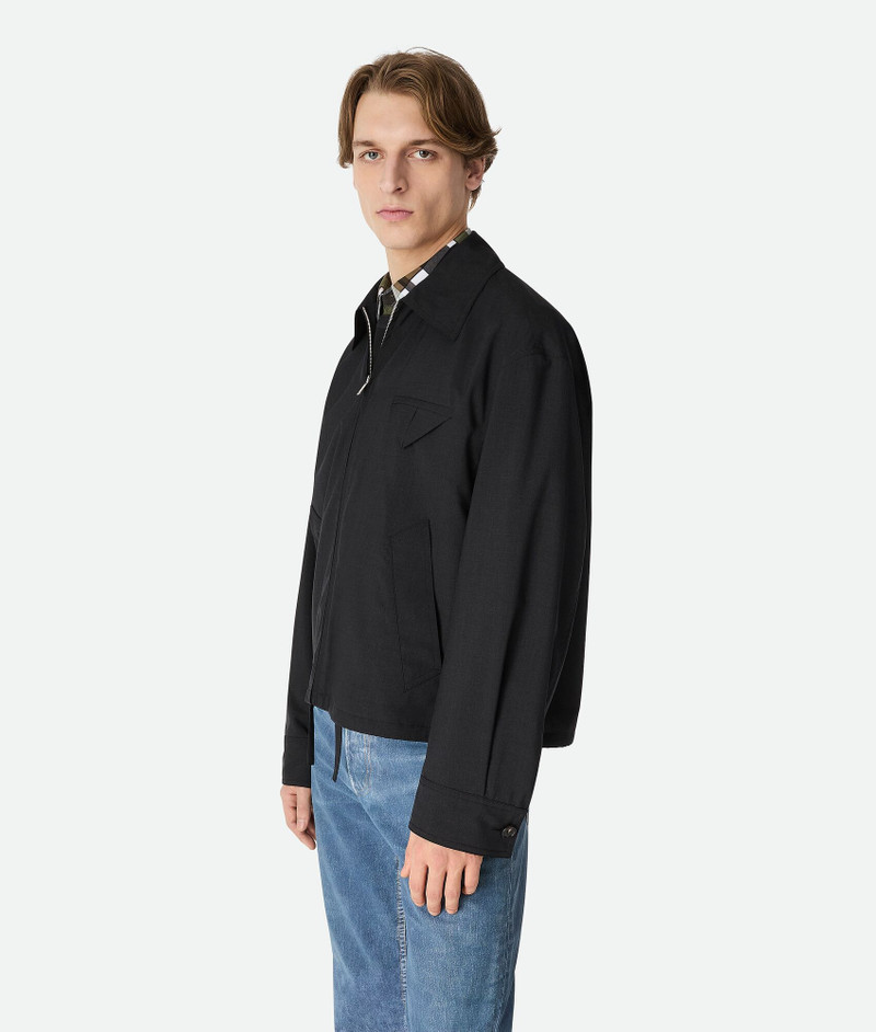 Bottega Veneta Fine Wool Kimono Blouson outlook