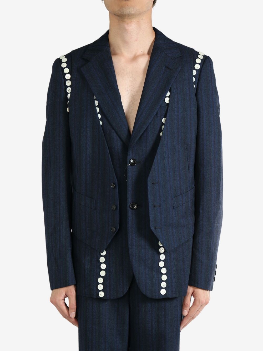 decorative-buttons blazer - 2