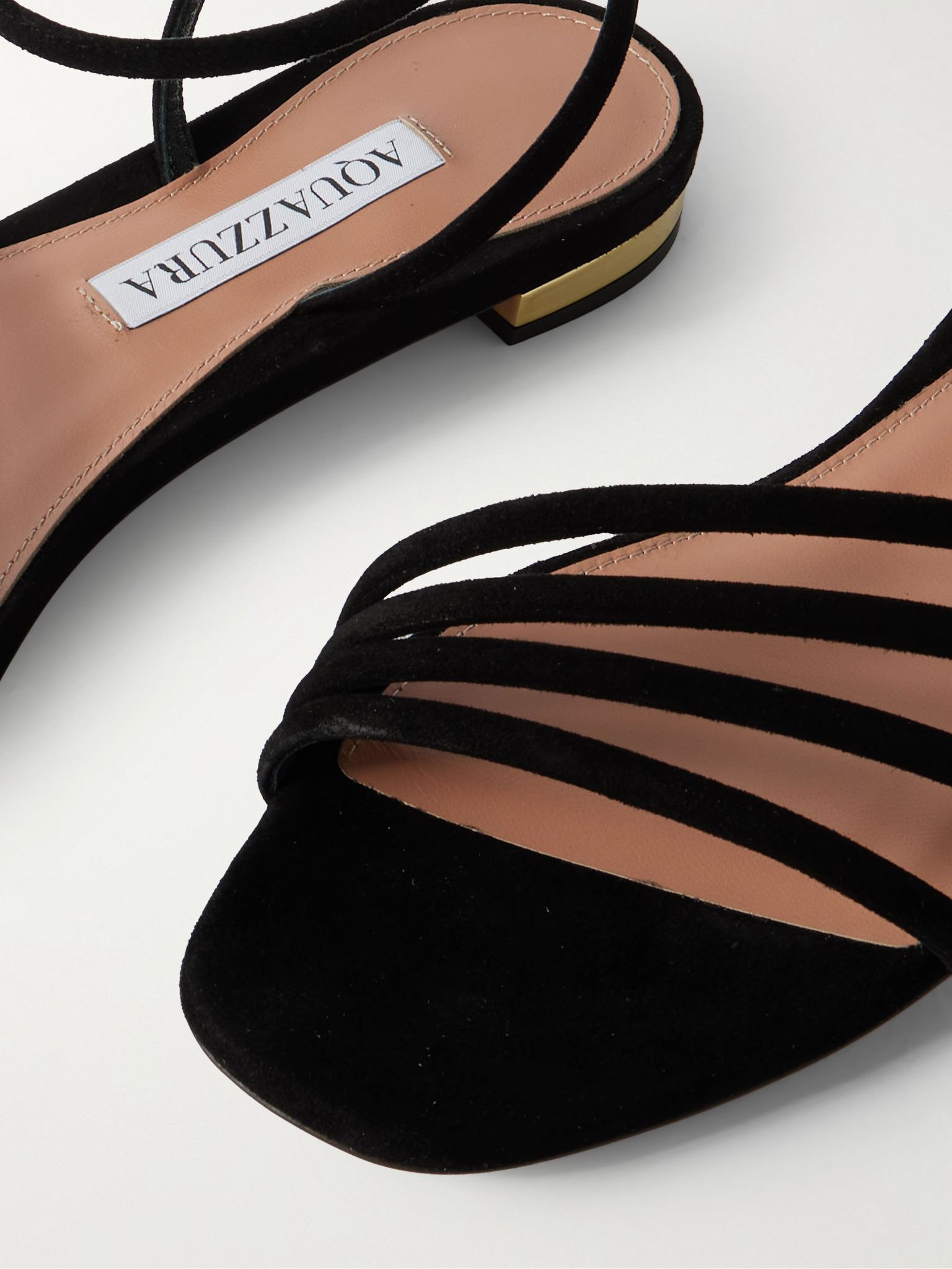 Latour suede sandals Black - 4