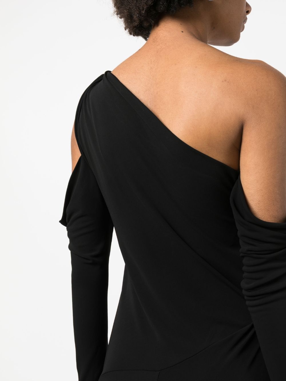 one-shoulder maxi dress - 5