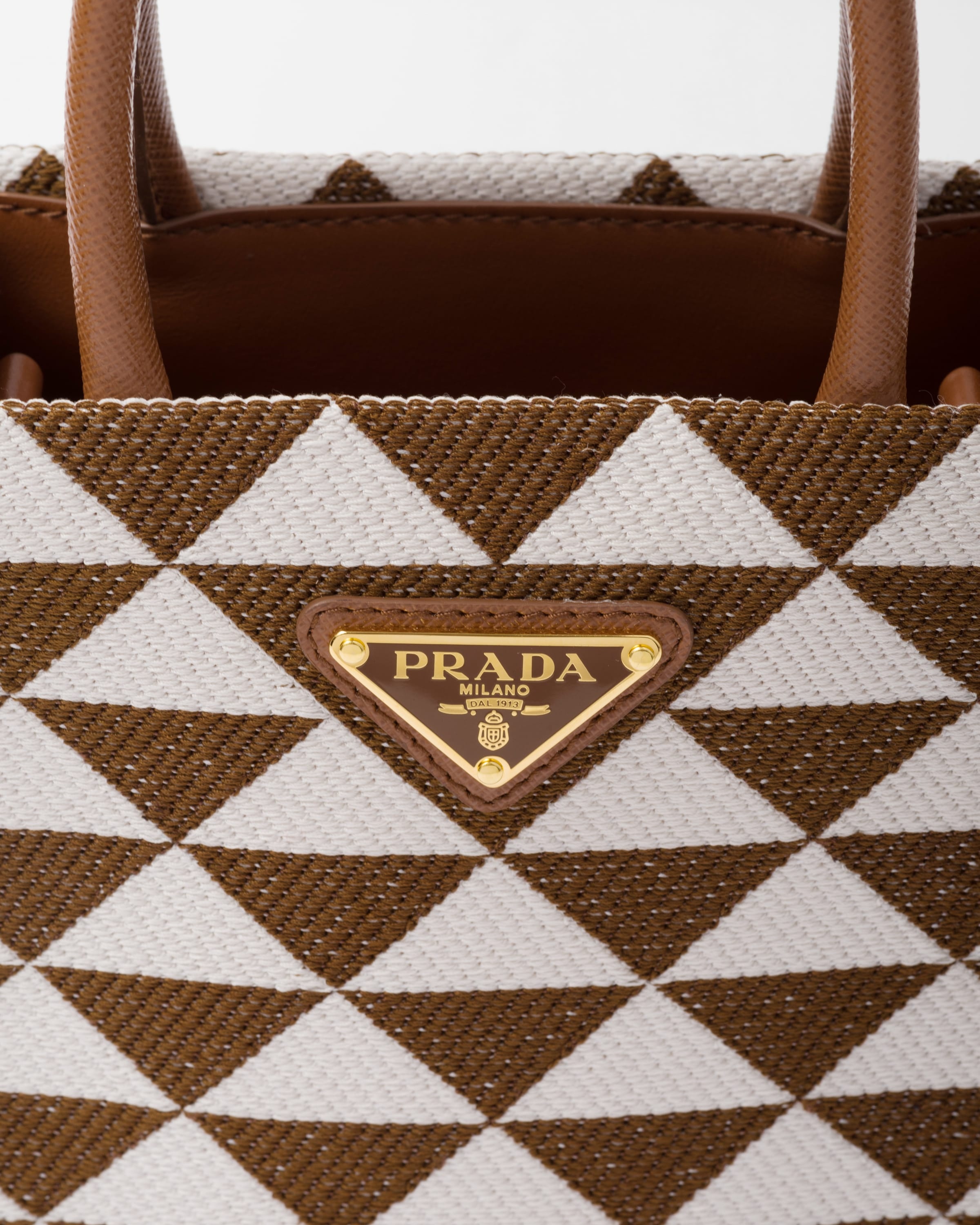 Prada Symbole embroidered fabric mini bag - 7