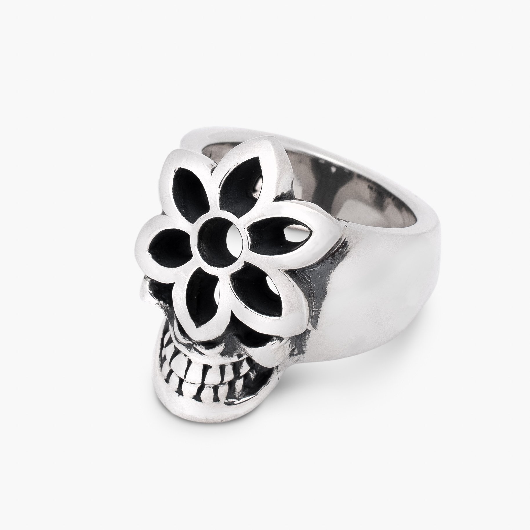 RS-SYR-N GOOD ART HLYWD Steal Your Rosette Ring - Sterling Silver - 4