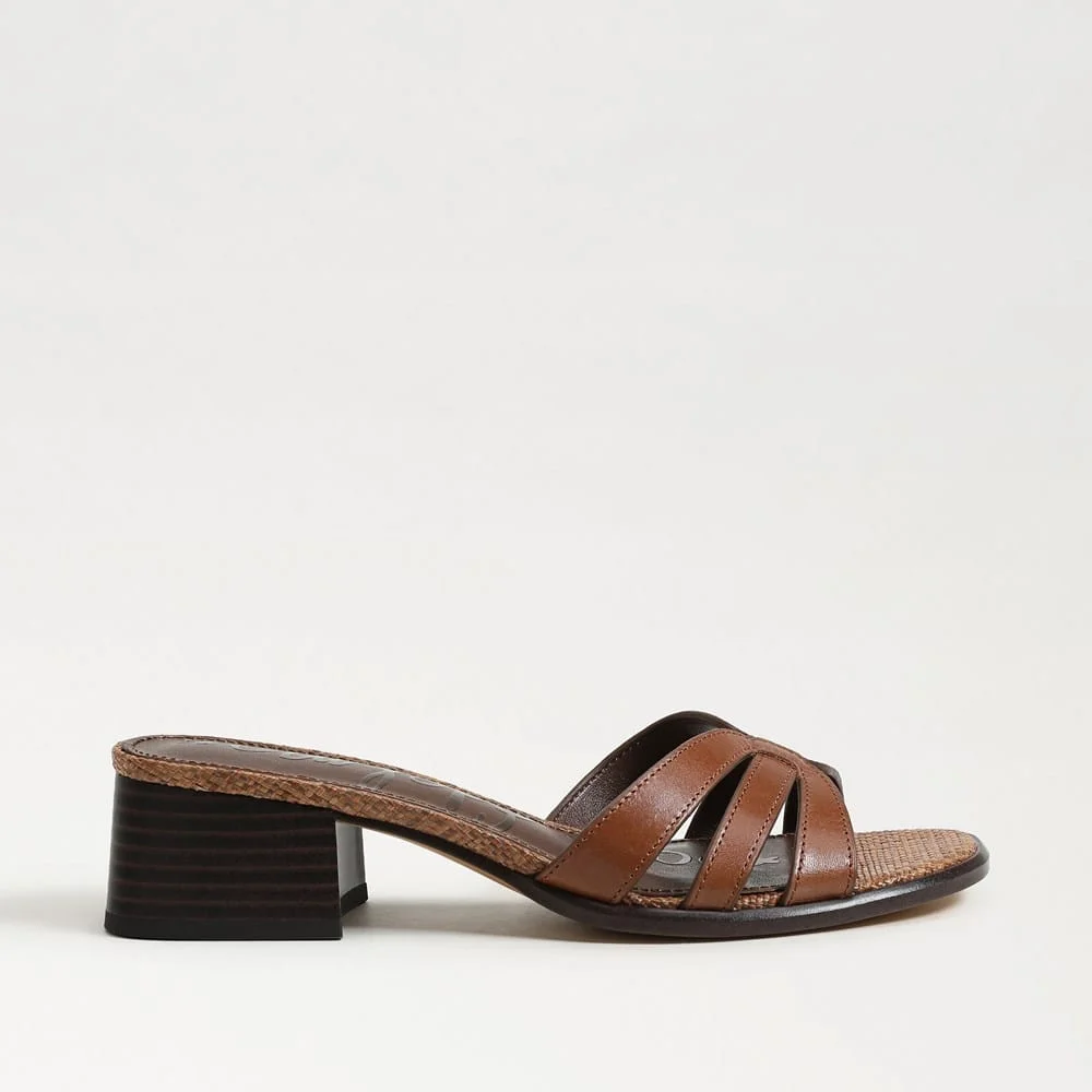 Farrin Block Heel Slide Sandal - 1