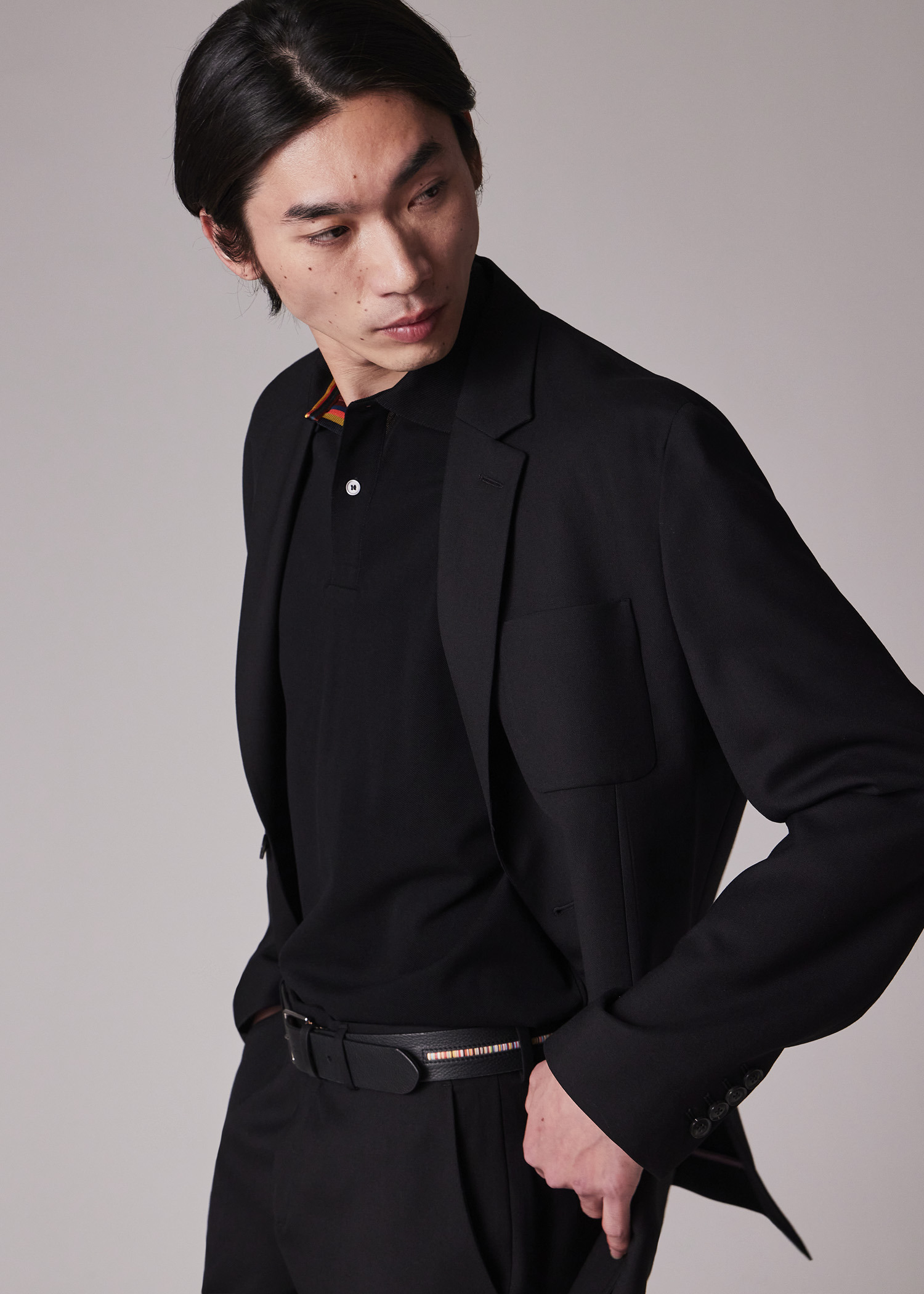 A Suit To Travel In - Black Wool Unlined Blazer - 5