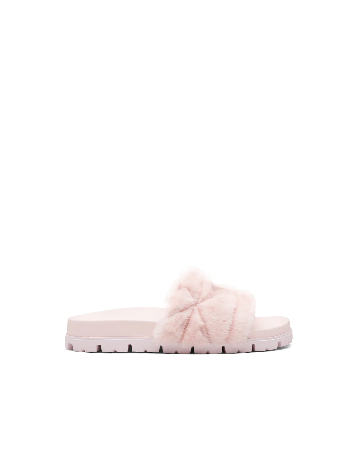 Shearling slides - 2