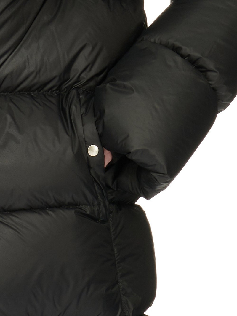Hooded quilted shell down coat 7