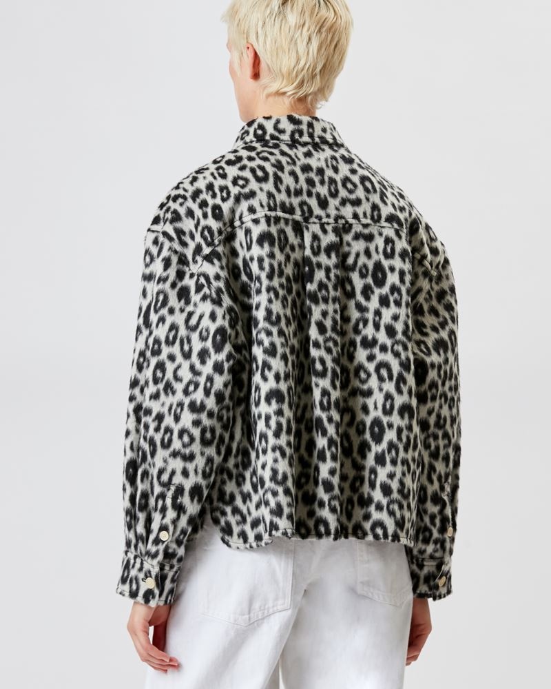 OLANAO PRINTED VIRGIN WOOL JACKET - 5