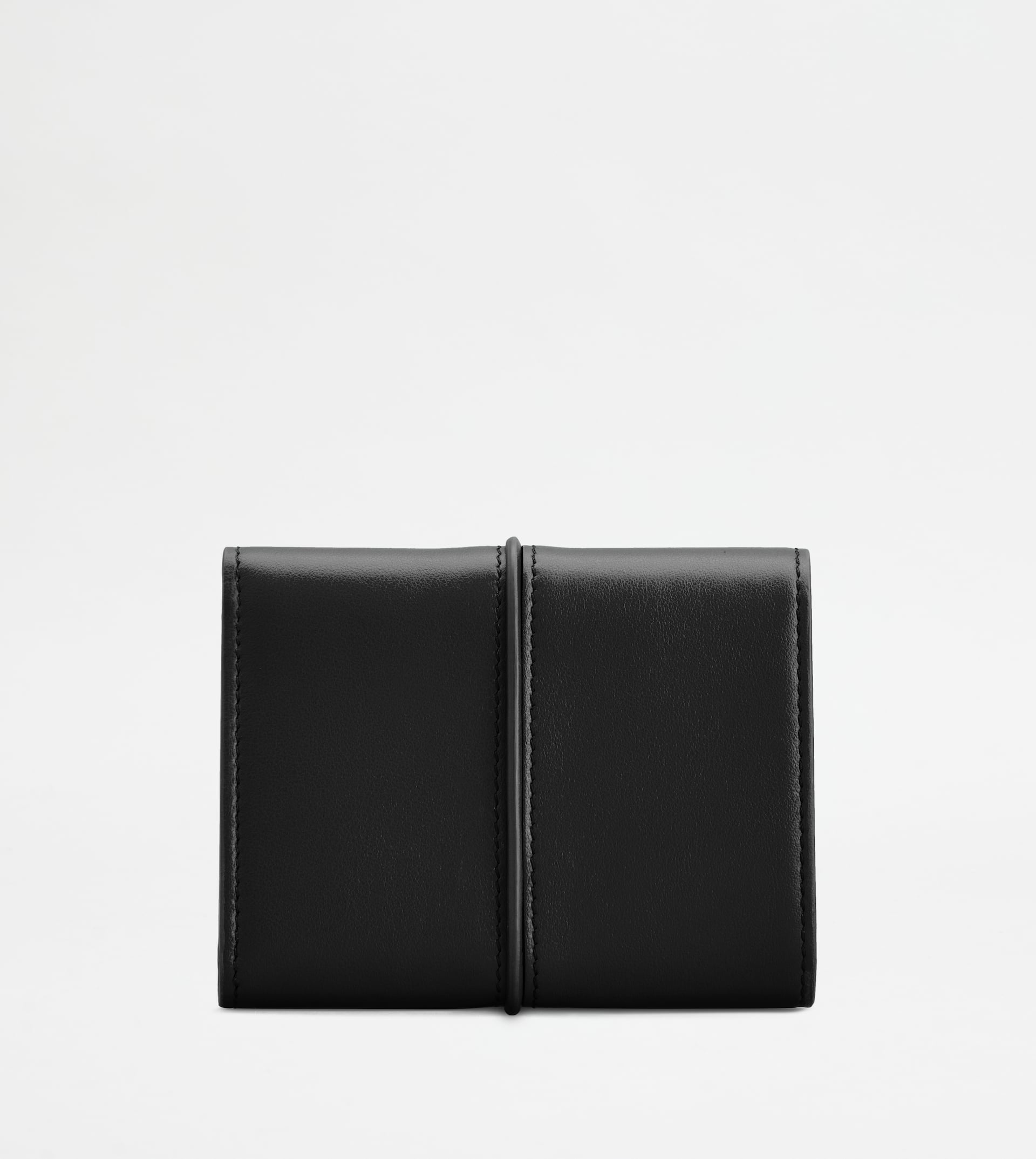 T TIMELESS WALLET IN LEATHER - BLACK - 3