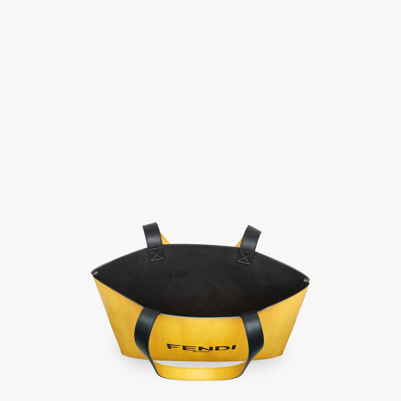 Yellow leather bag - 4