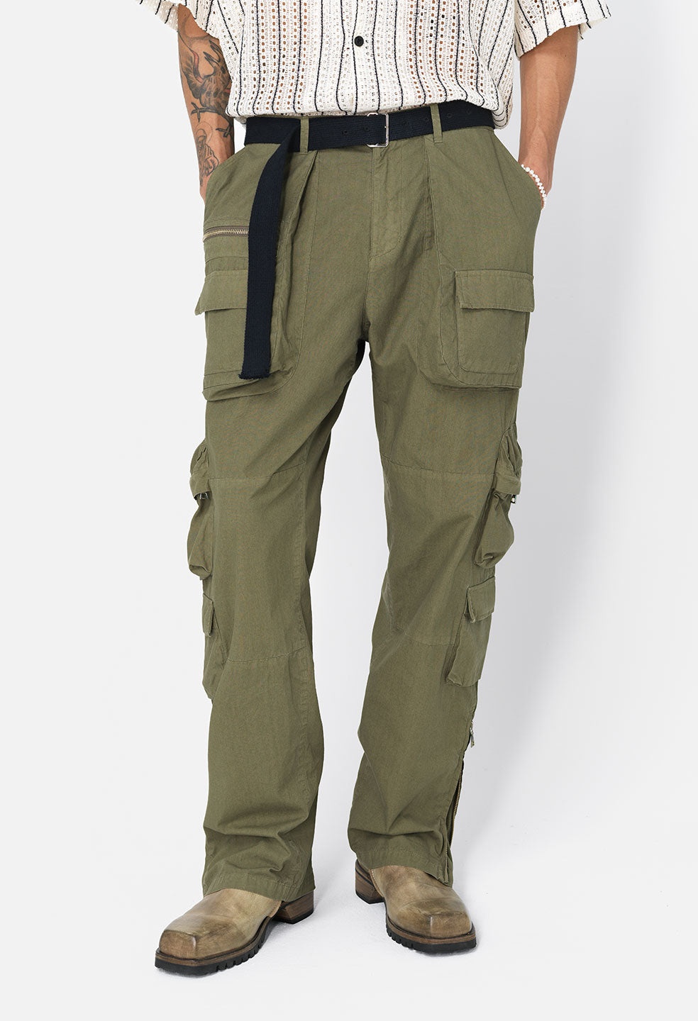 COTTON HIMALAYAN CARGO PANTS - 3