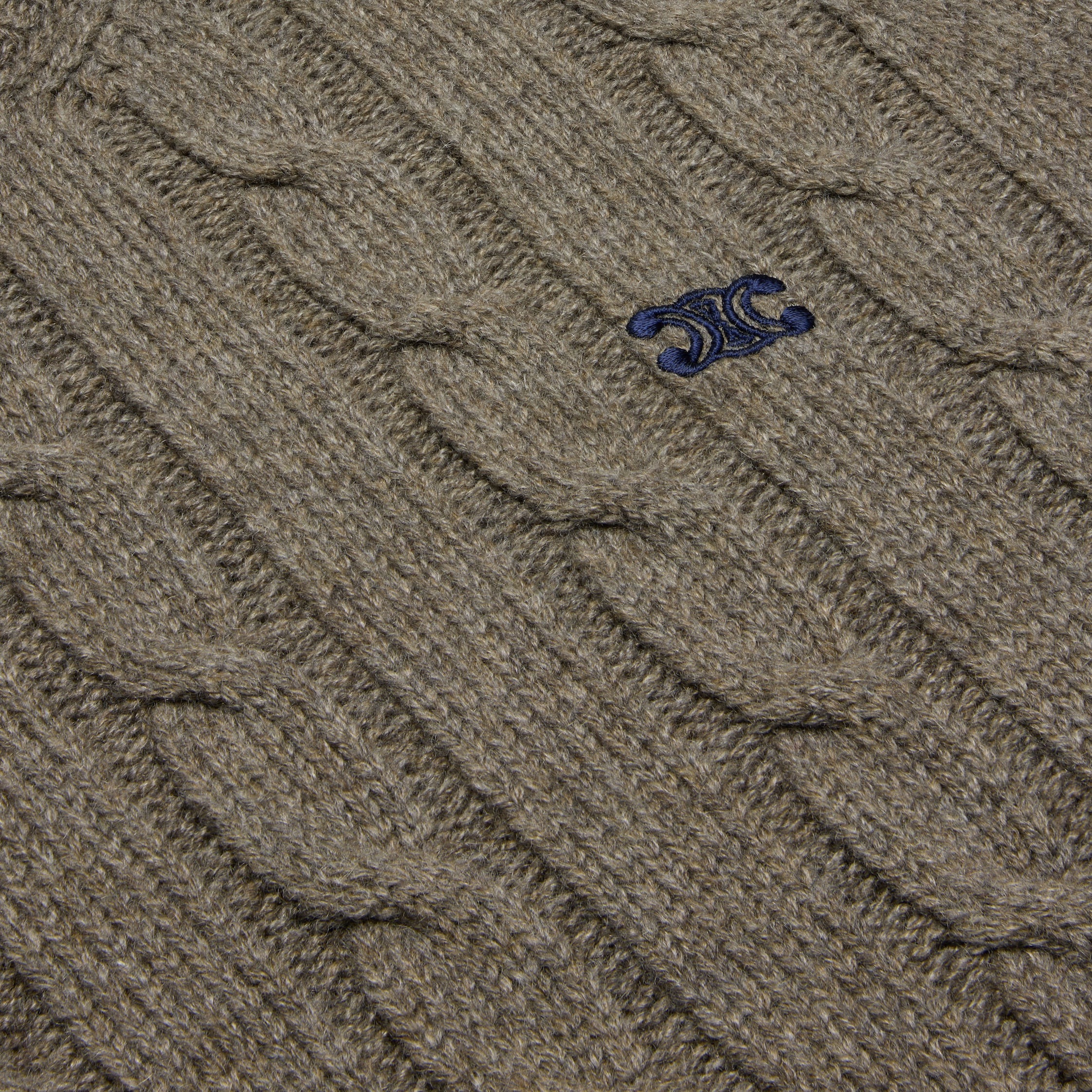 triomphe sweater in cable-knit cashmere - 4