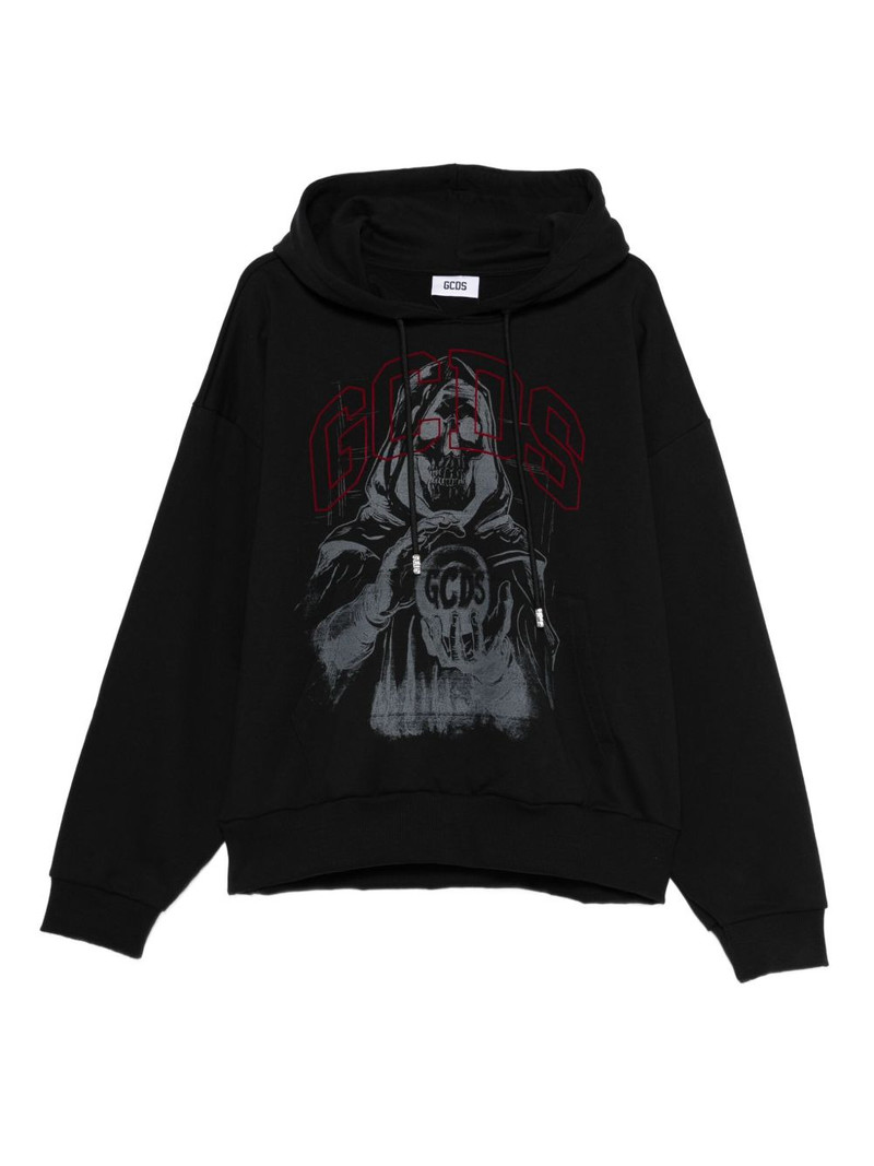 graphic-print hoodie 1