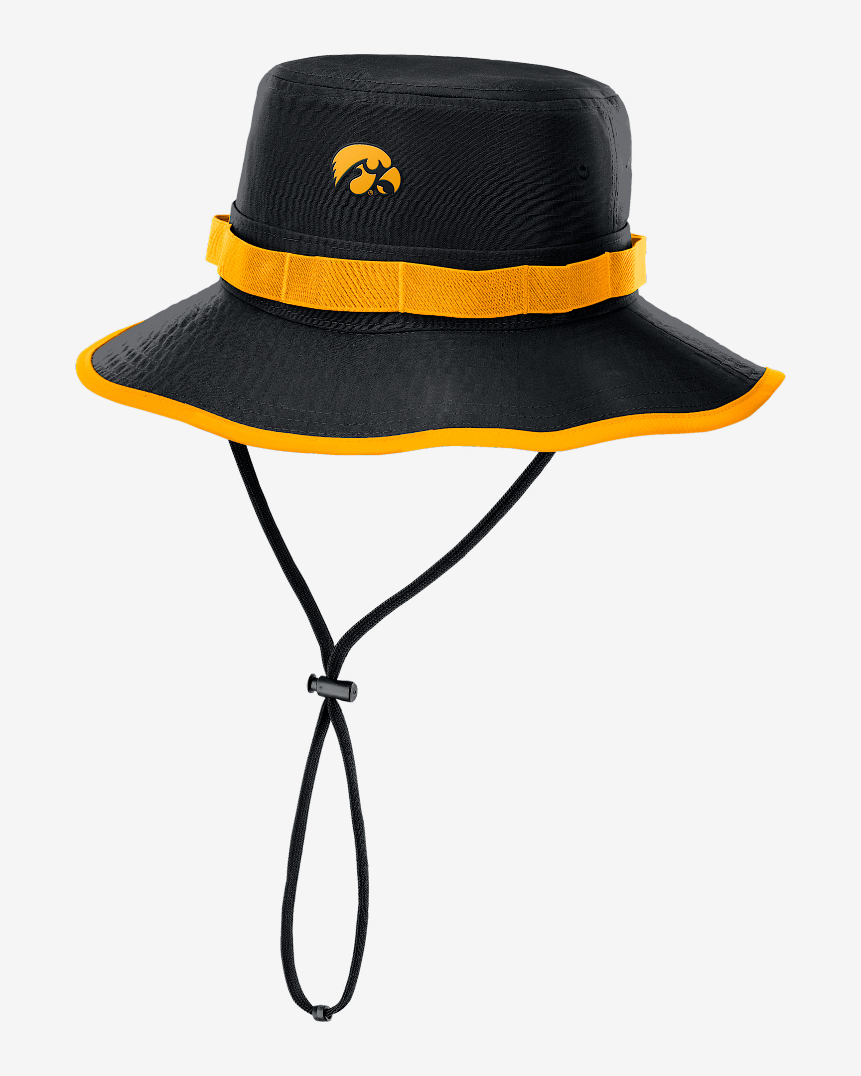 Iowa Sideline Apex Gameday Boonie Men's Nike Dri-FIT College Bucket Hat - 1