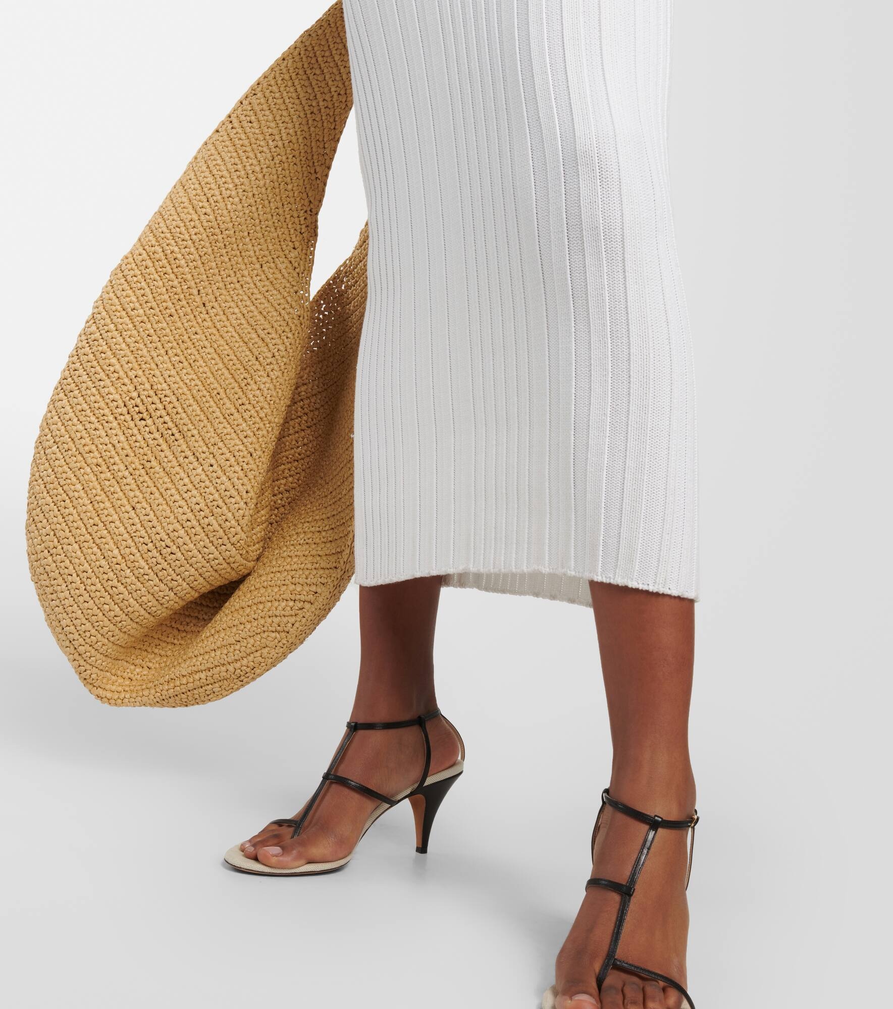 Ottilie cotton-blend midi dress - 6