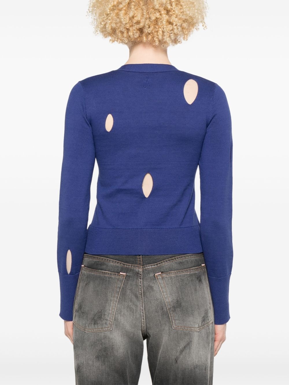 cut-out cardigan - 4