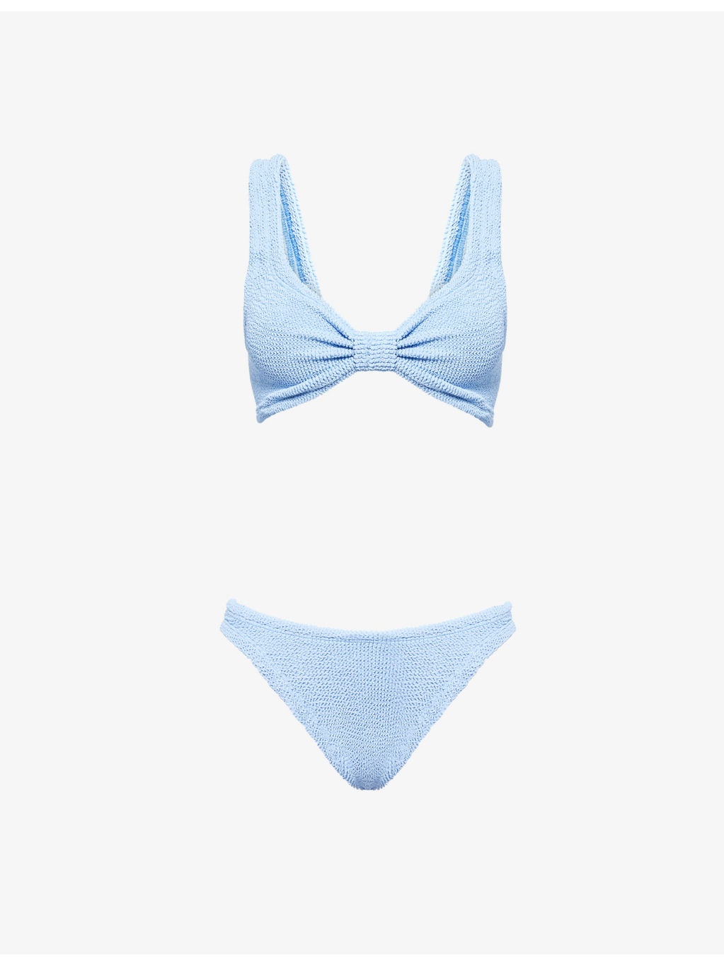Bonnie striped recycled polyester-blend bikini - 1