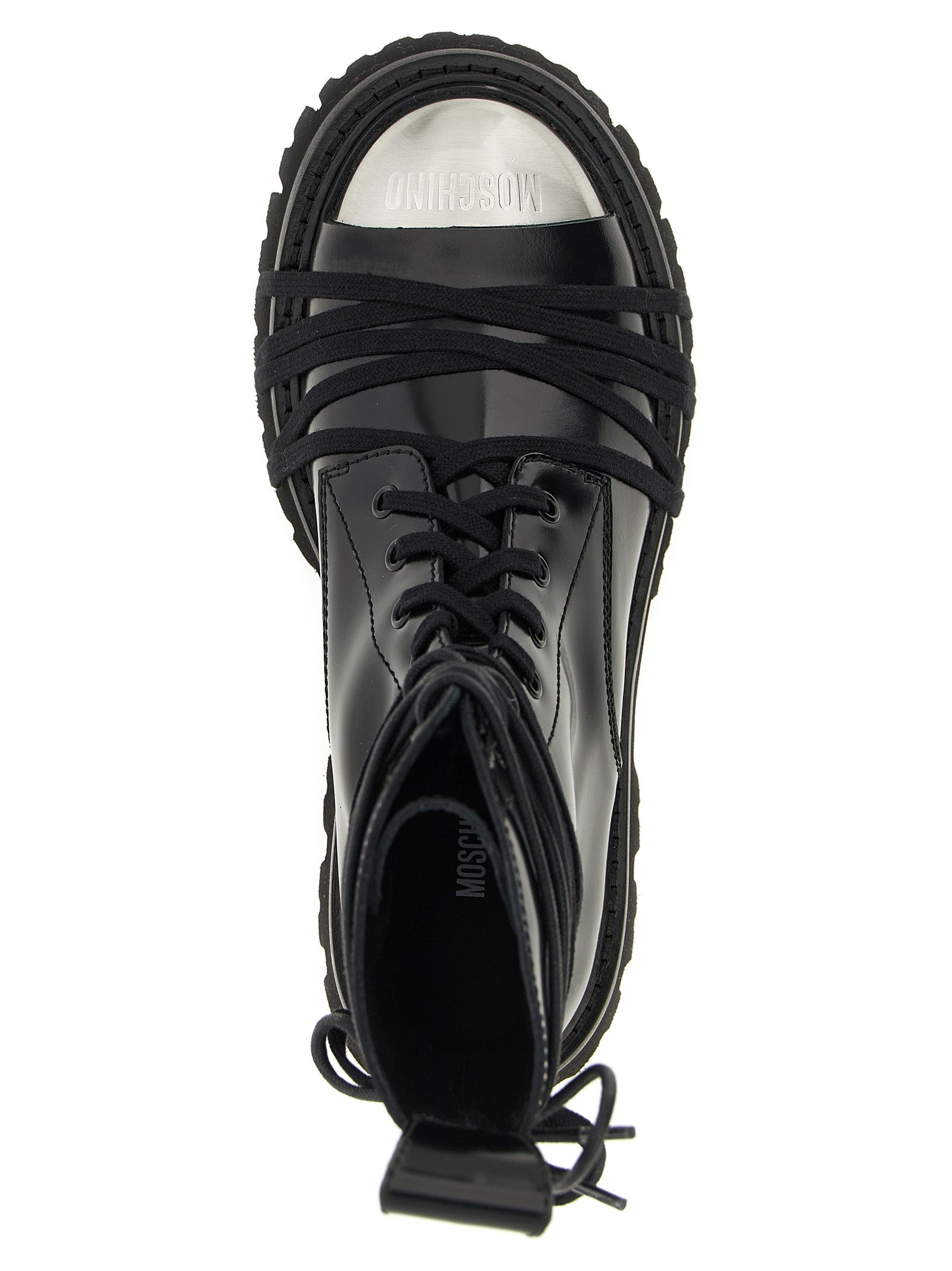 Moschino Women 'Combat' Combat Boots - 4