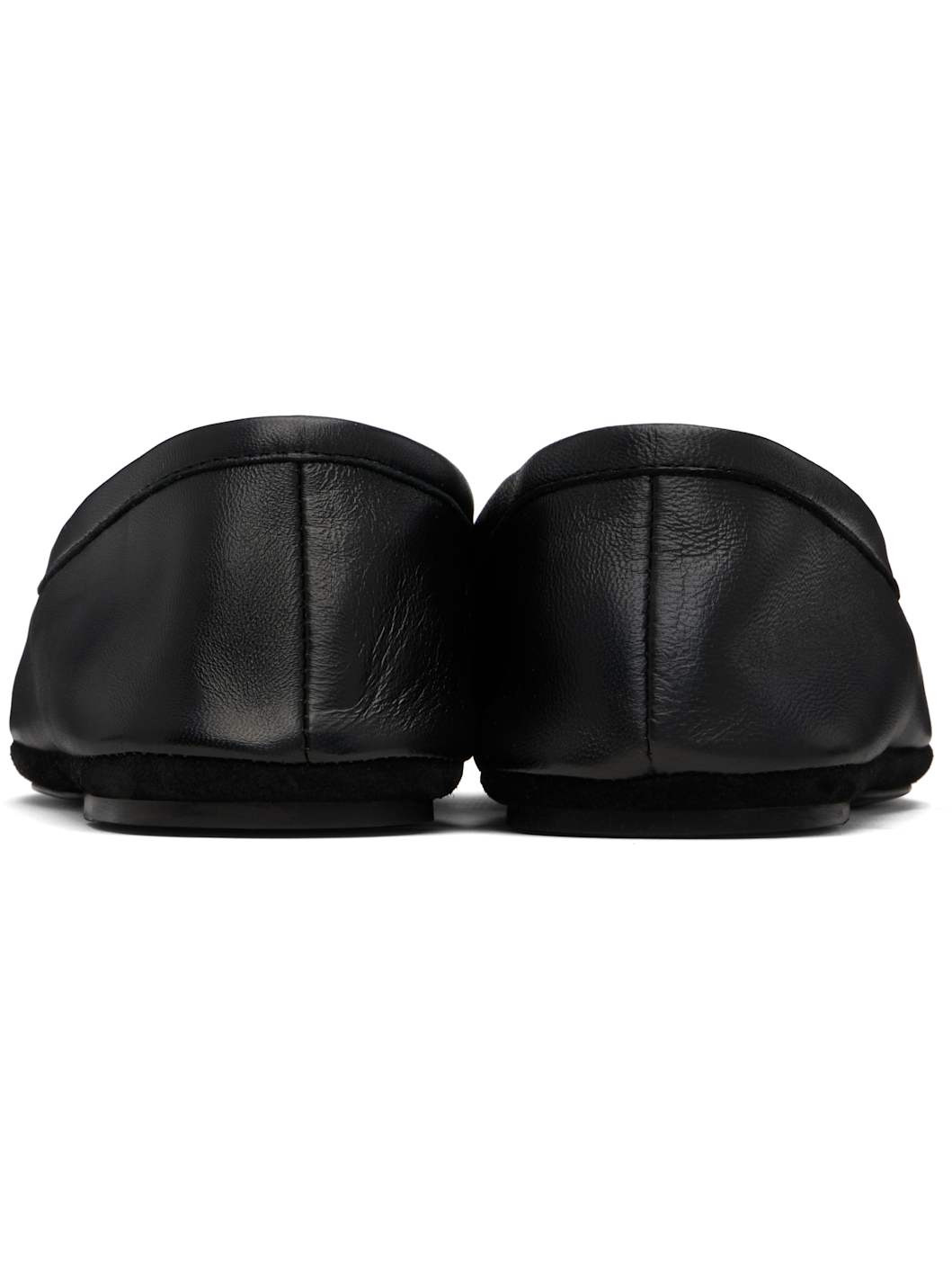 Black 'Indoor' Slipper Loafers - 2